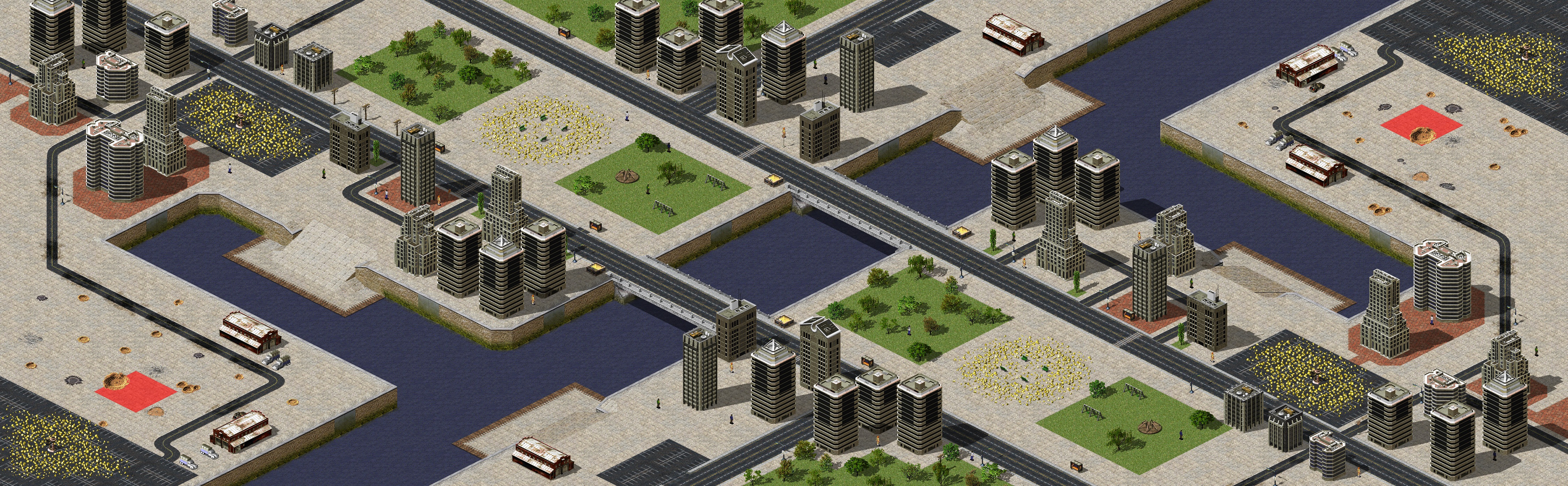 Rendered map: fight