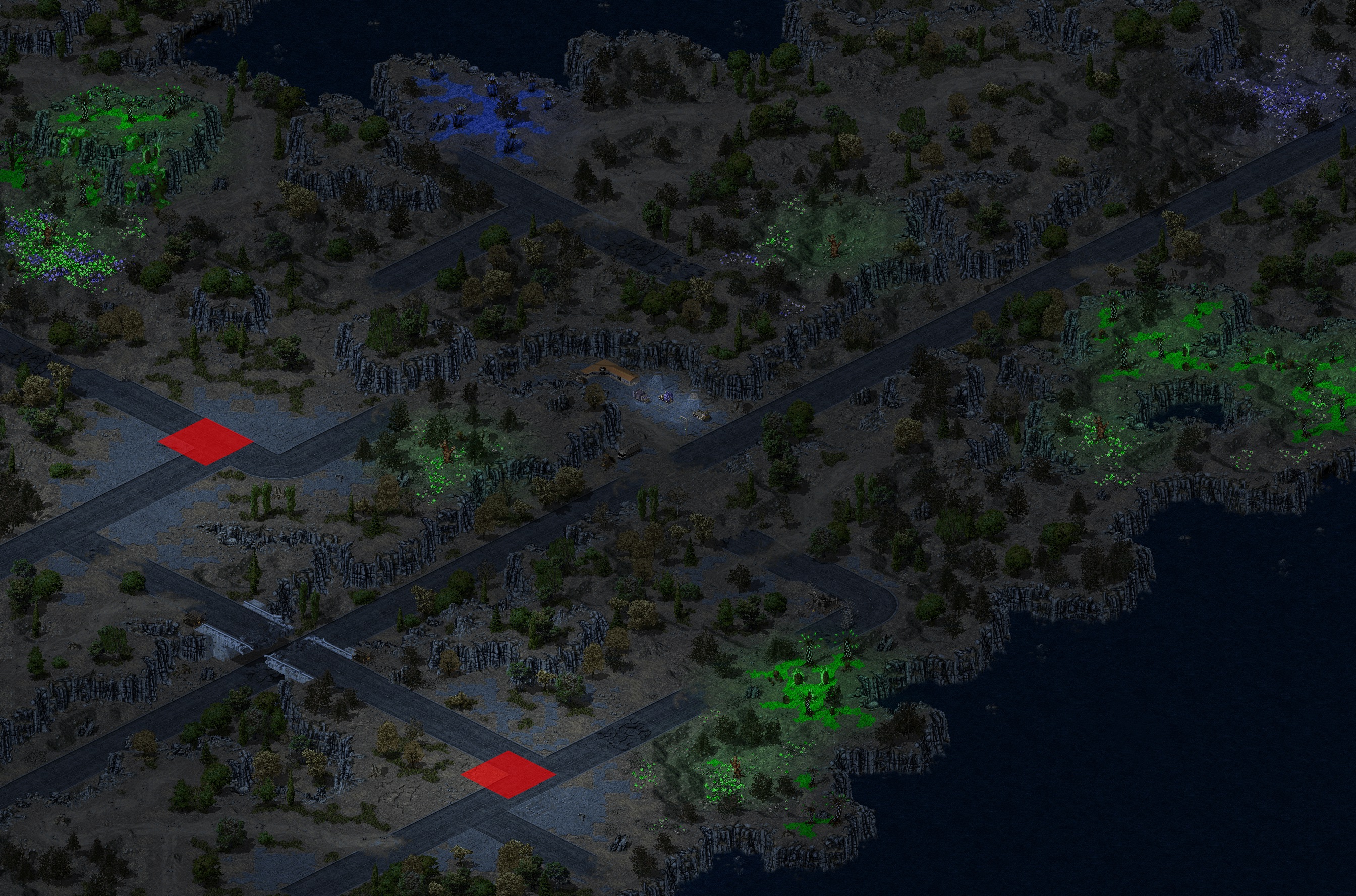 Rendered map: Cryptic Canyon