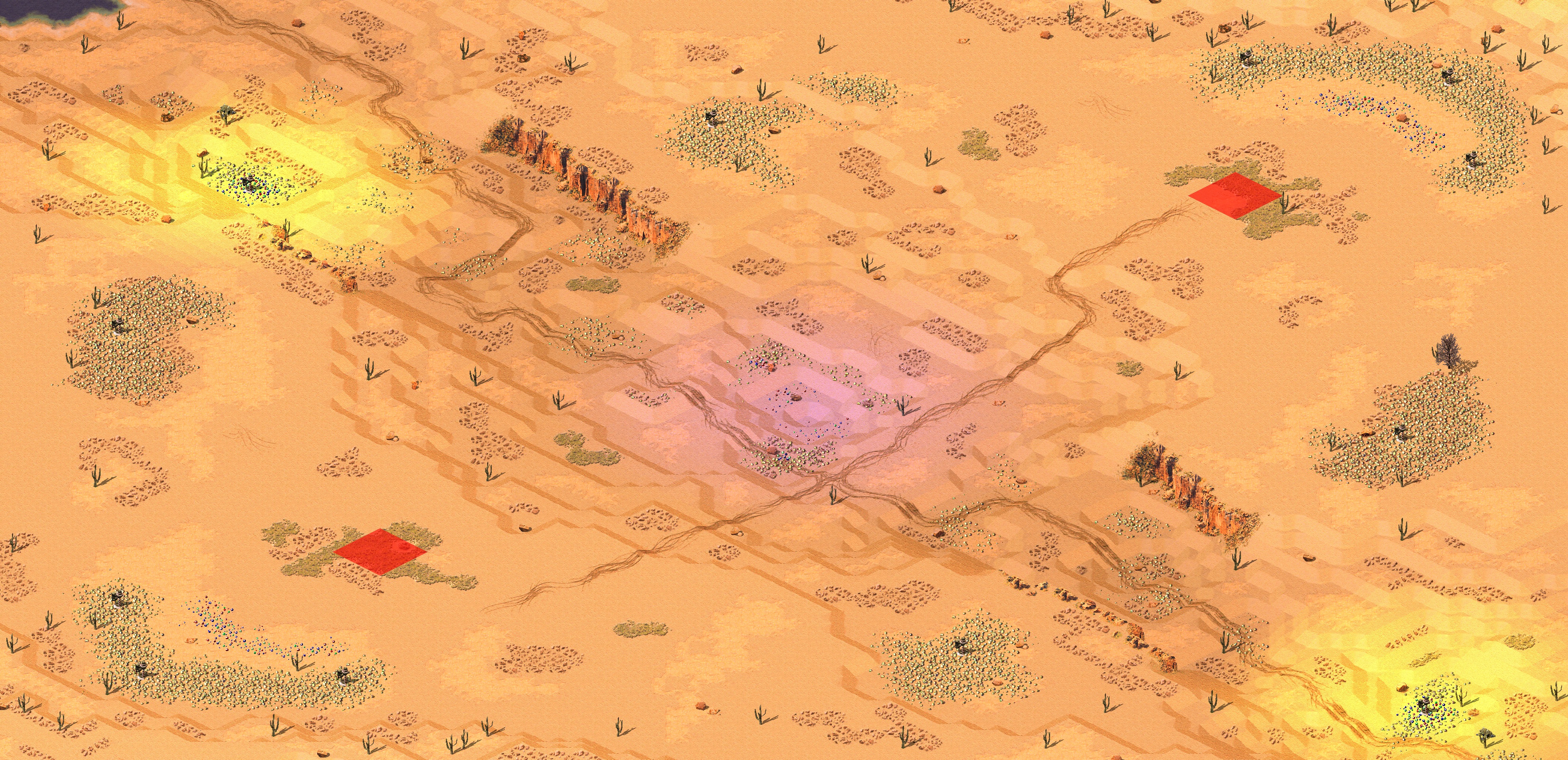 Rendered map: 淘金热