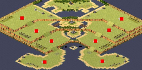 Rendered preview of 4v4 Ladder Patch of Land