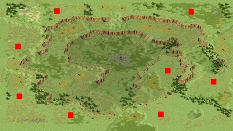 Rendered preview of Snowy Field - Psychic Beacon