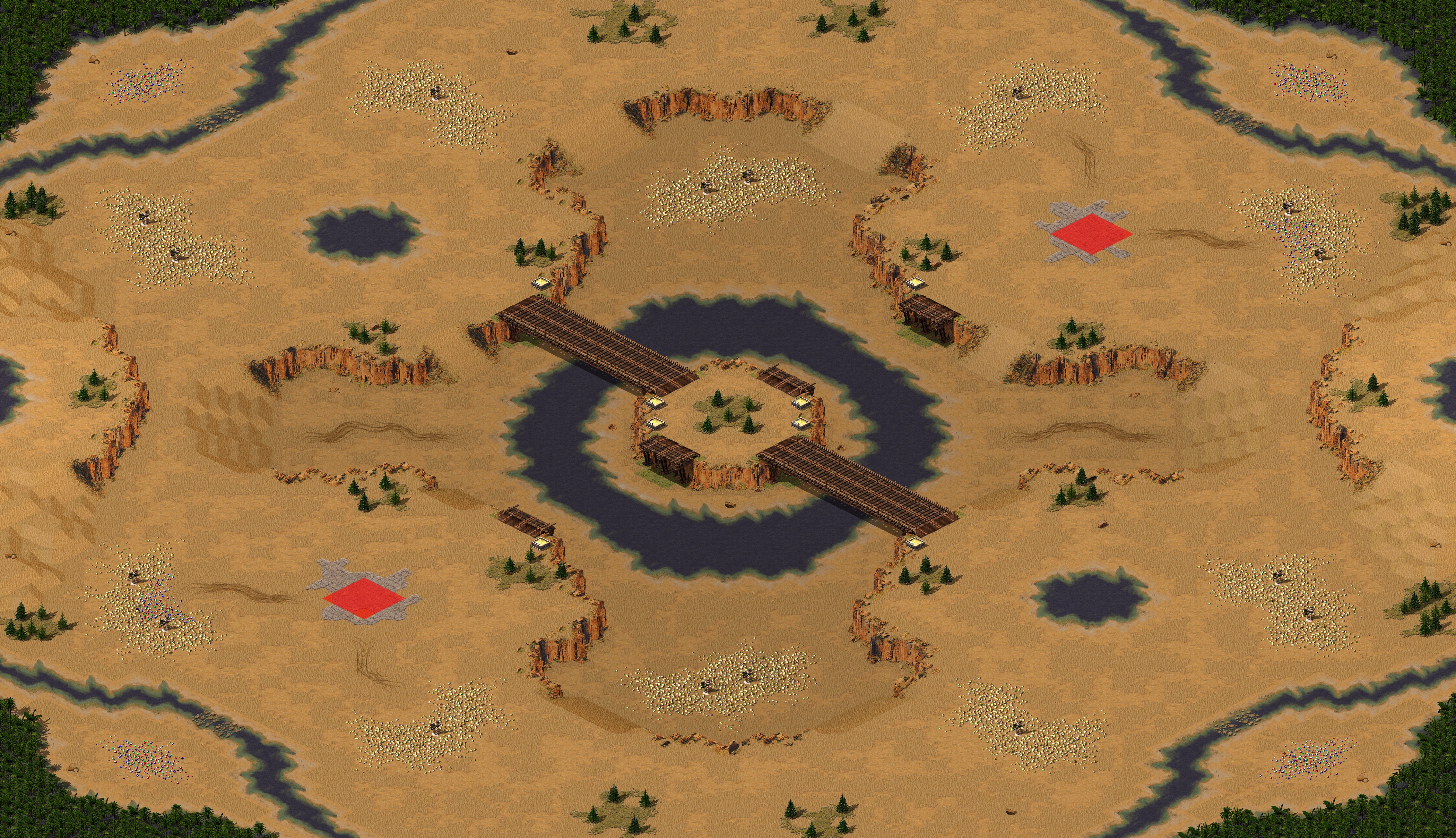 Rendered map: 克鲁泽之地