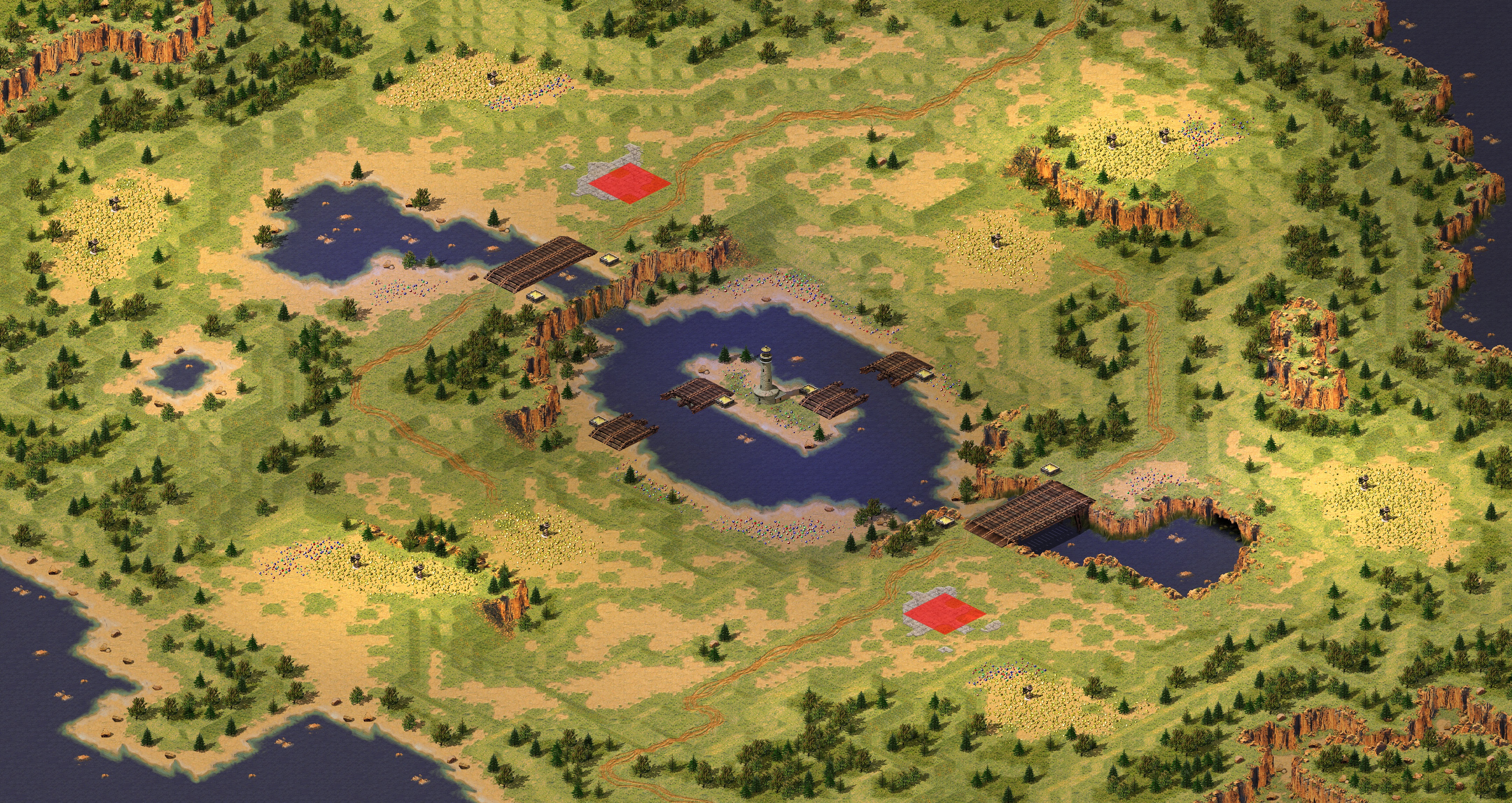 Rendered map: [2] Split Level v1.2