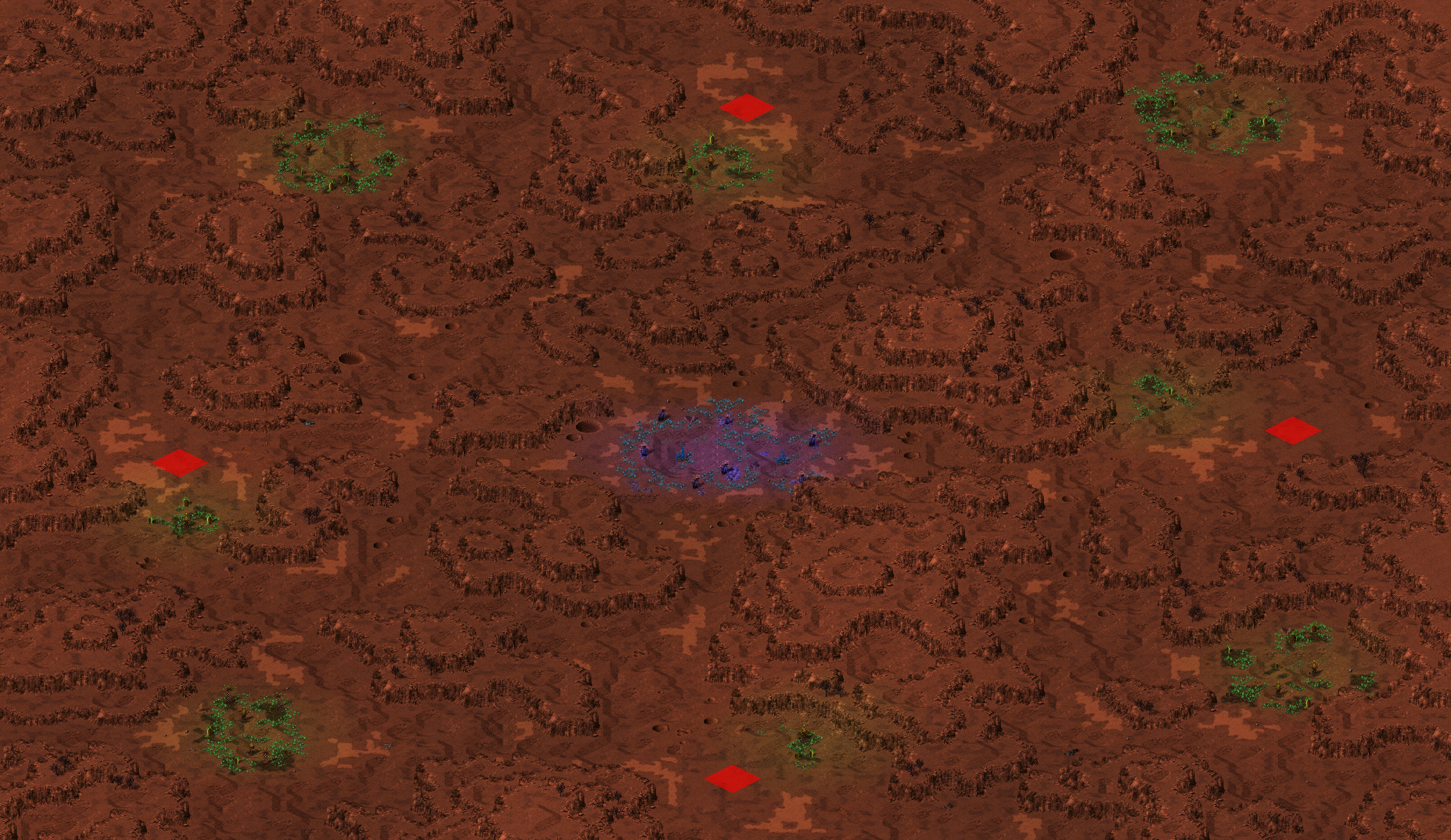 Rendered map: Ravine Raid