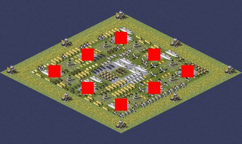 Rendered preview of Parking Lot Under Blue Sky Patch