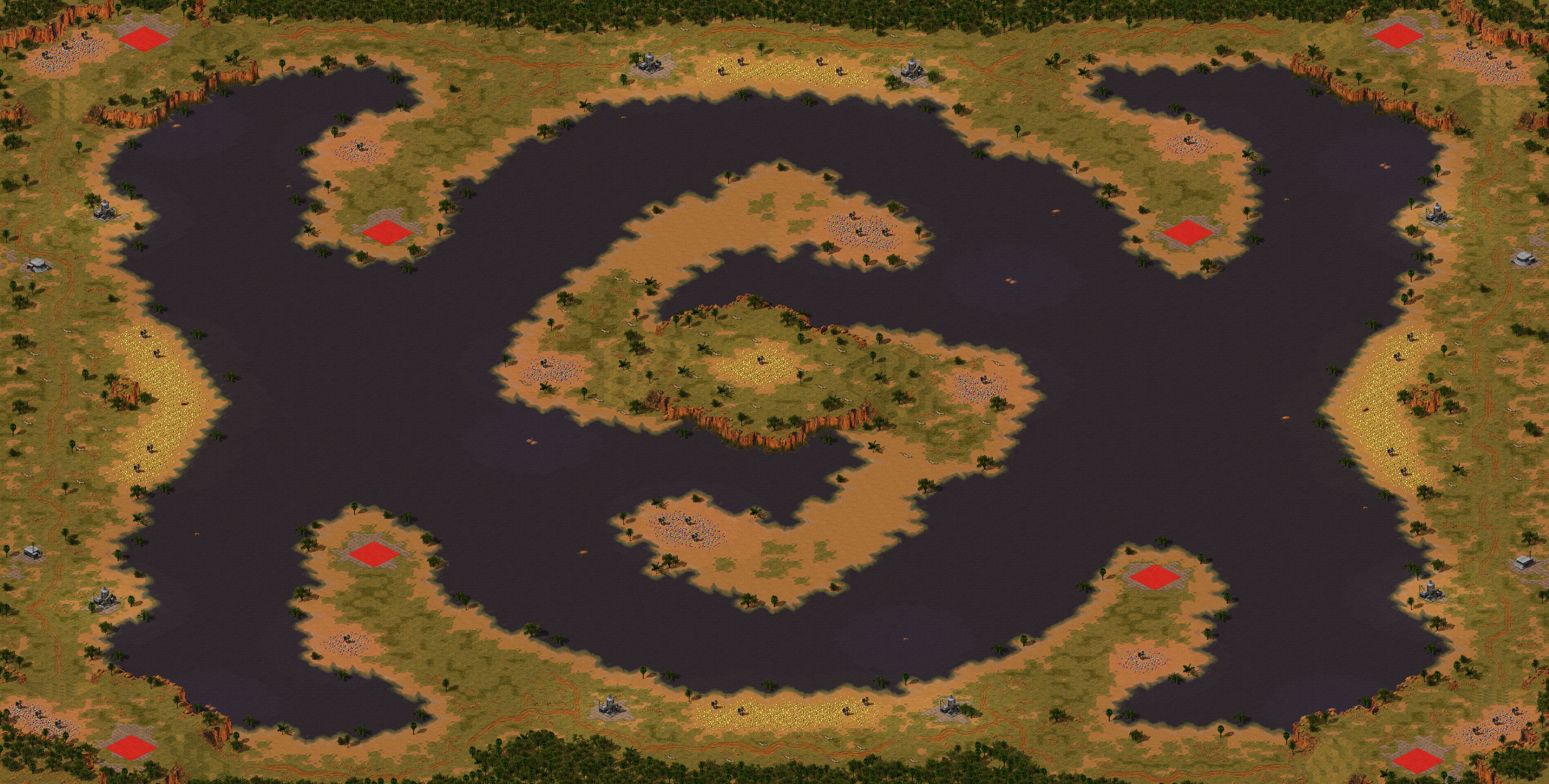 Rendered map: Crocodile's Tears