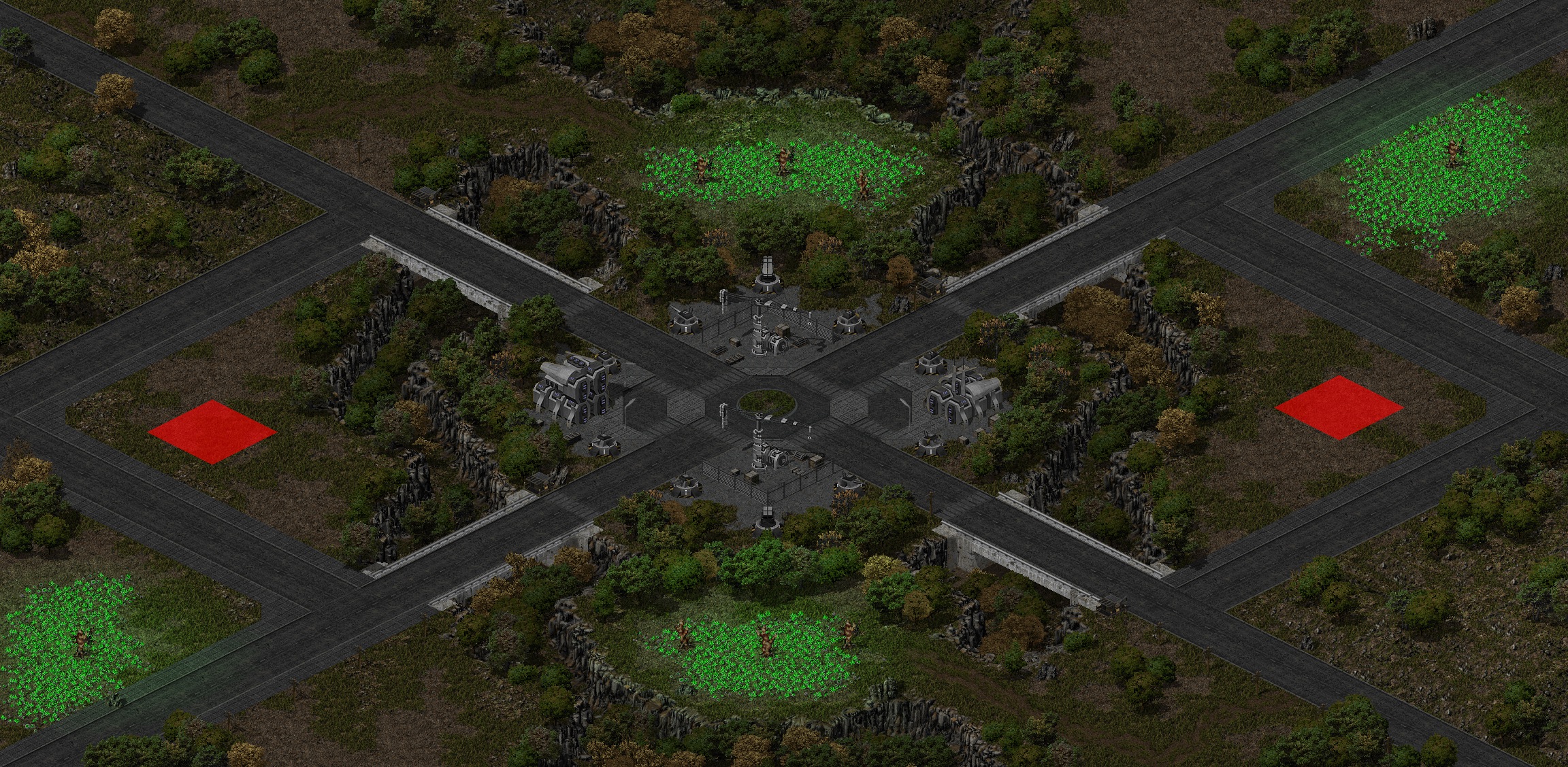 Rendered map: Siege Rush