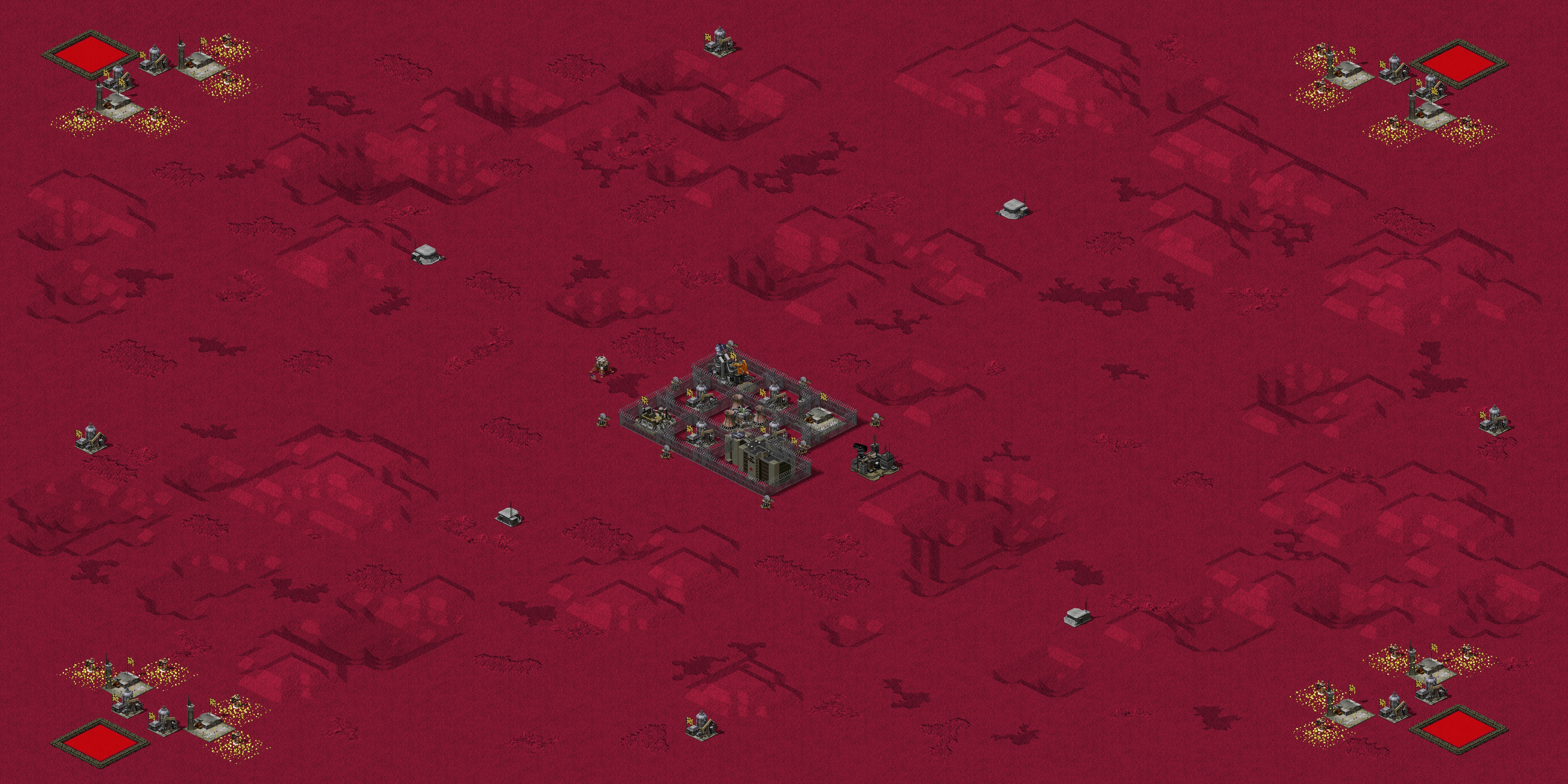 Rendered map: Mars Attacks