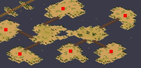 Rendered preview of Islands on the Land
