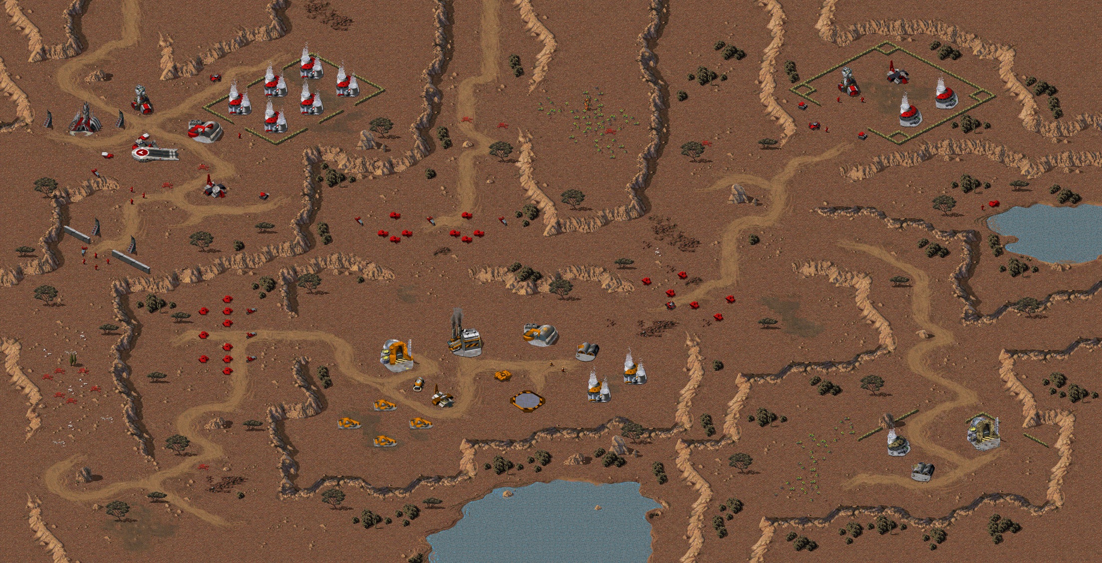 Rendered map: Under Siege II