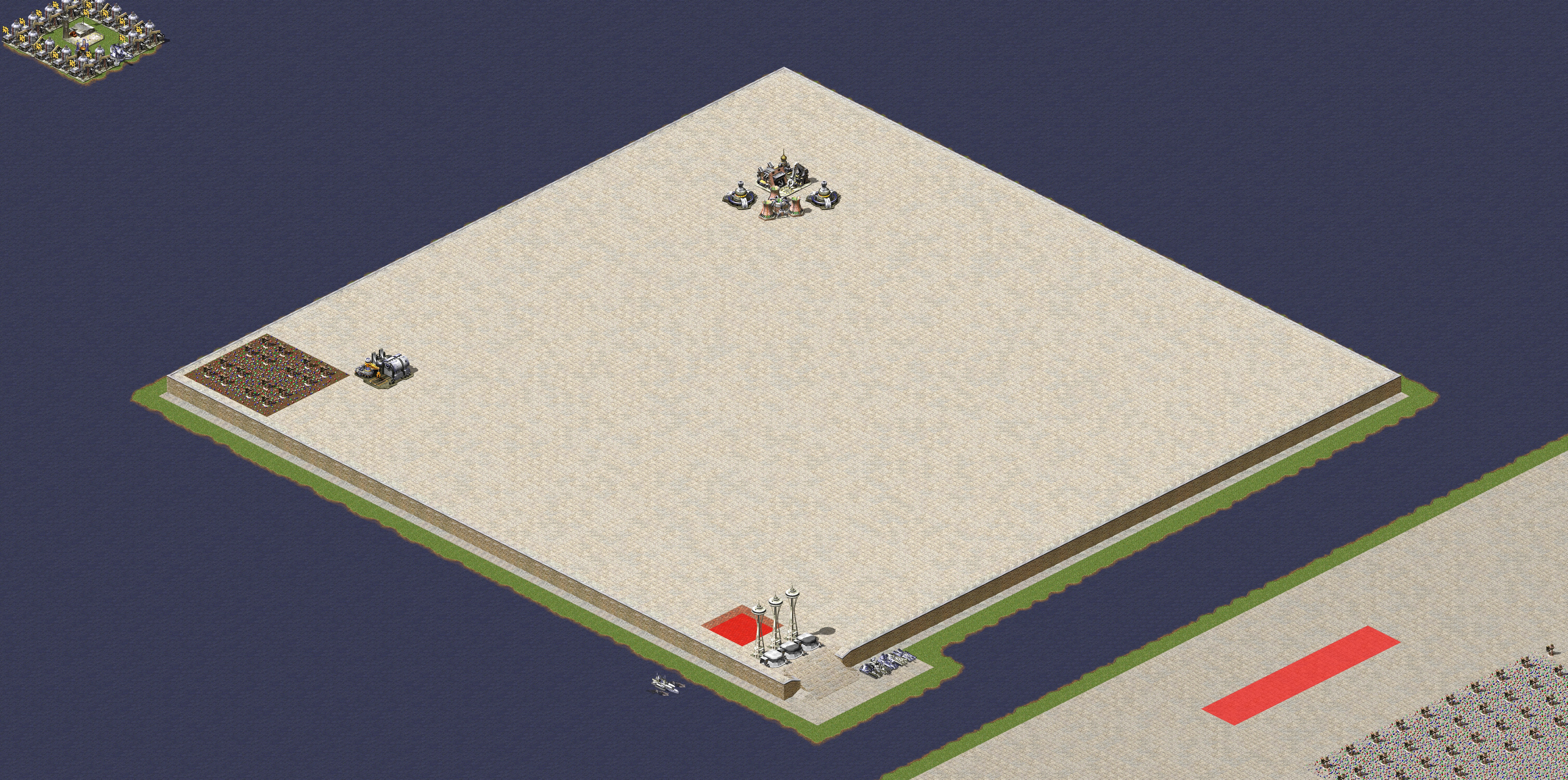 Rendered map: Amphibious Assault 1v5