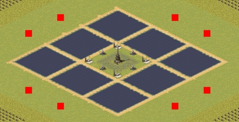 Rendered preview of Fish Pond 2v2v2v2