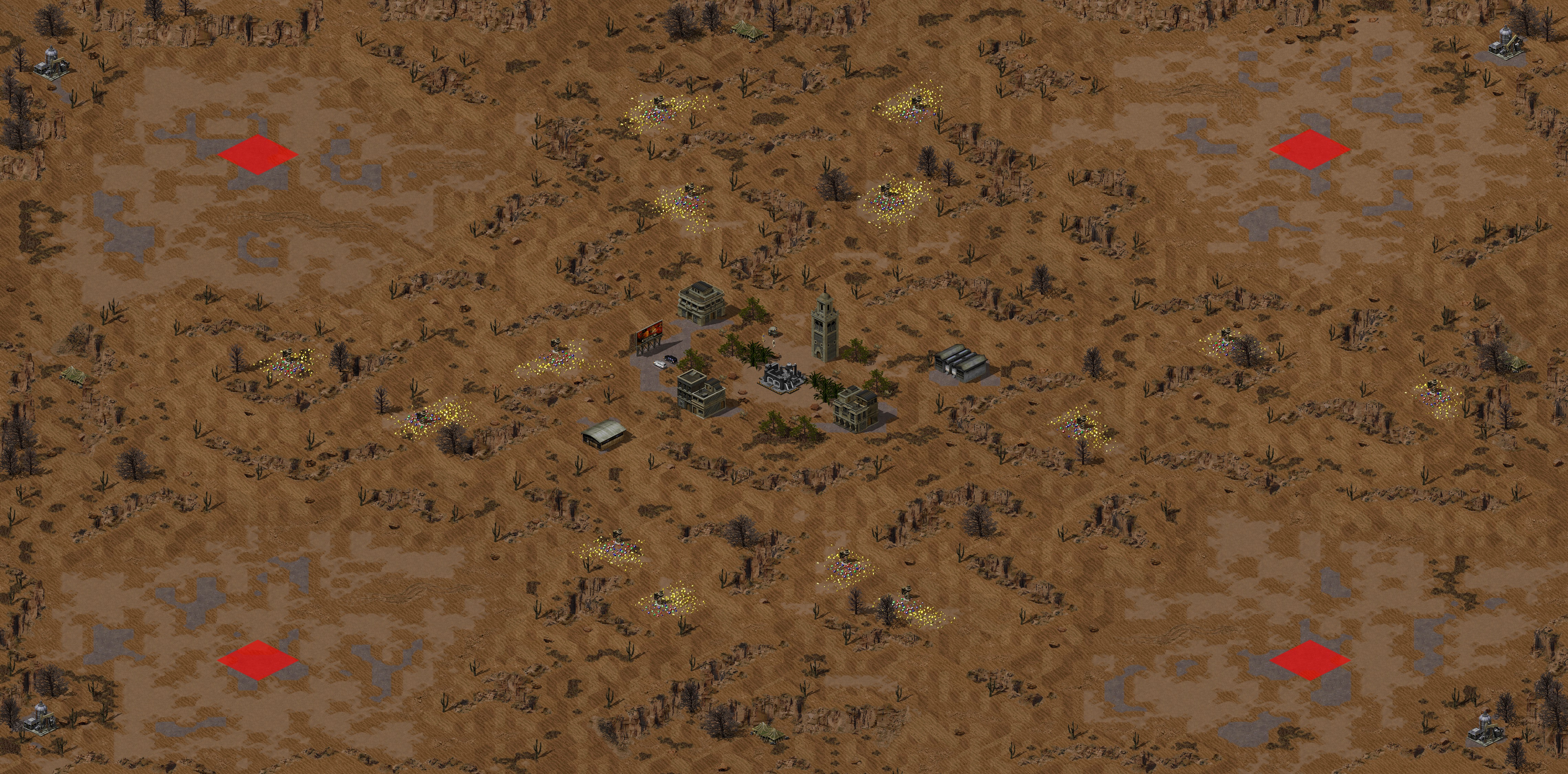 Rendered map: Scars