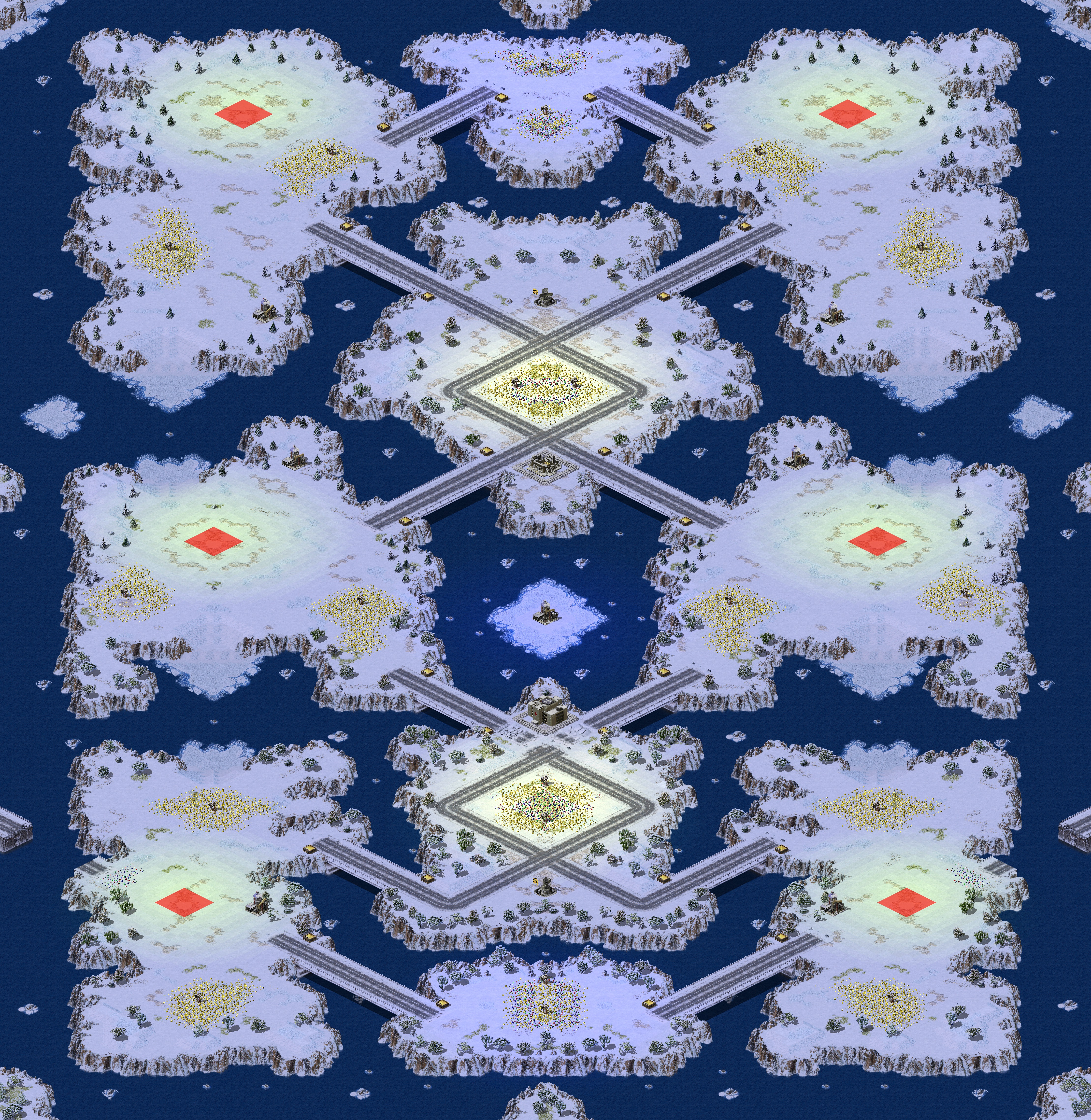 Rendered map: Frozen Souls