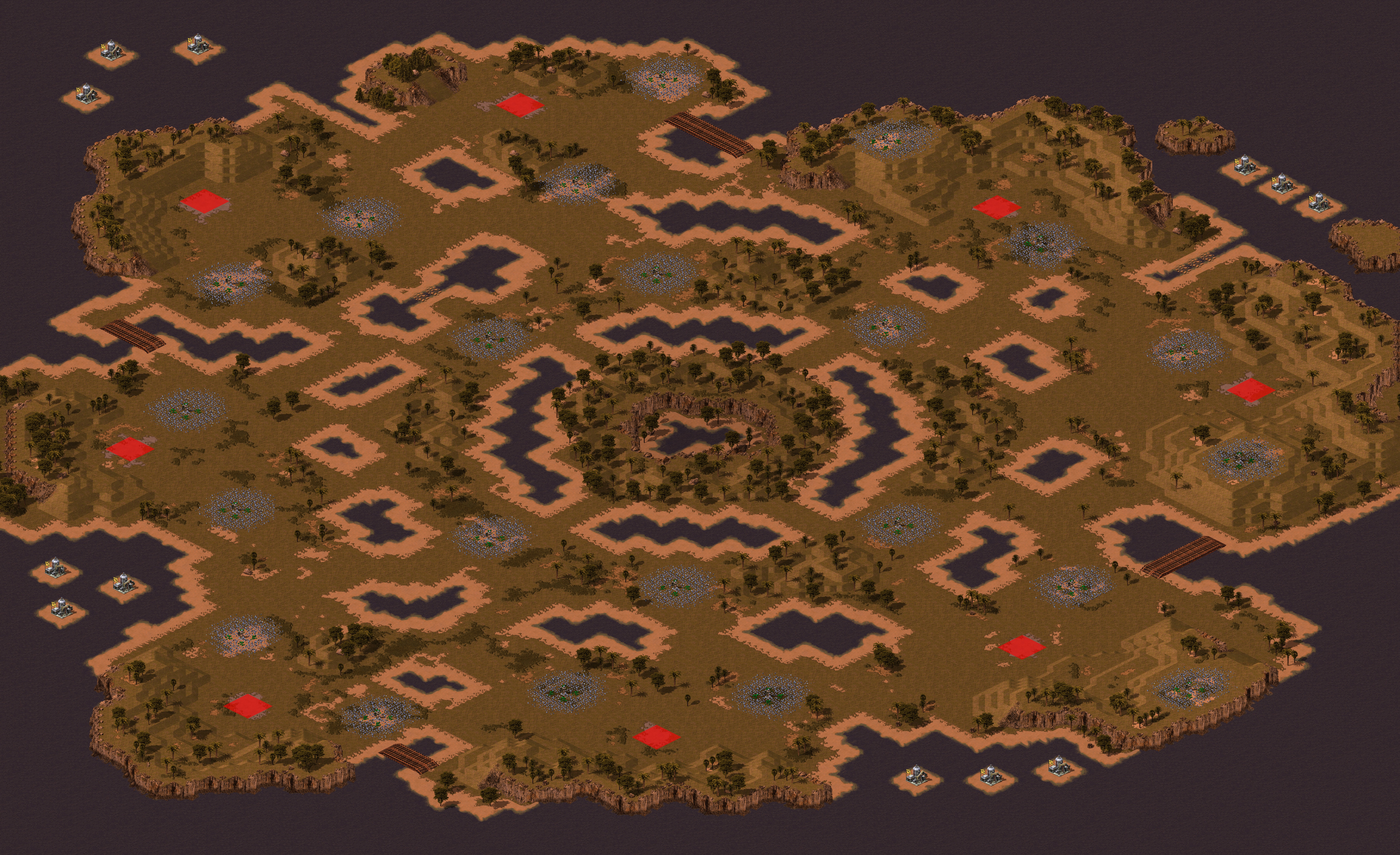Rendered map: [8] Circle of Fire