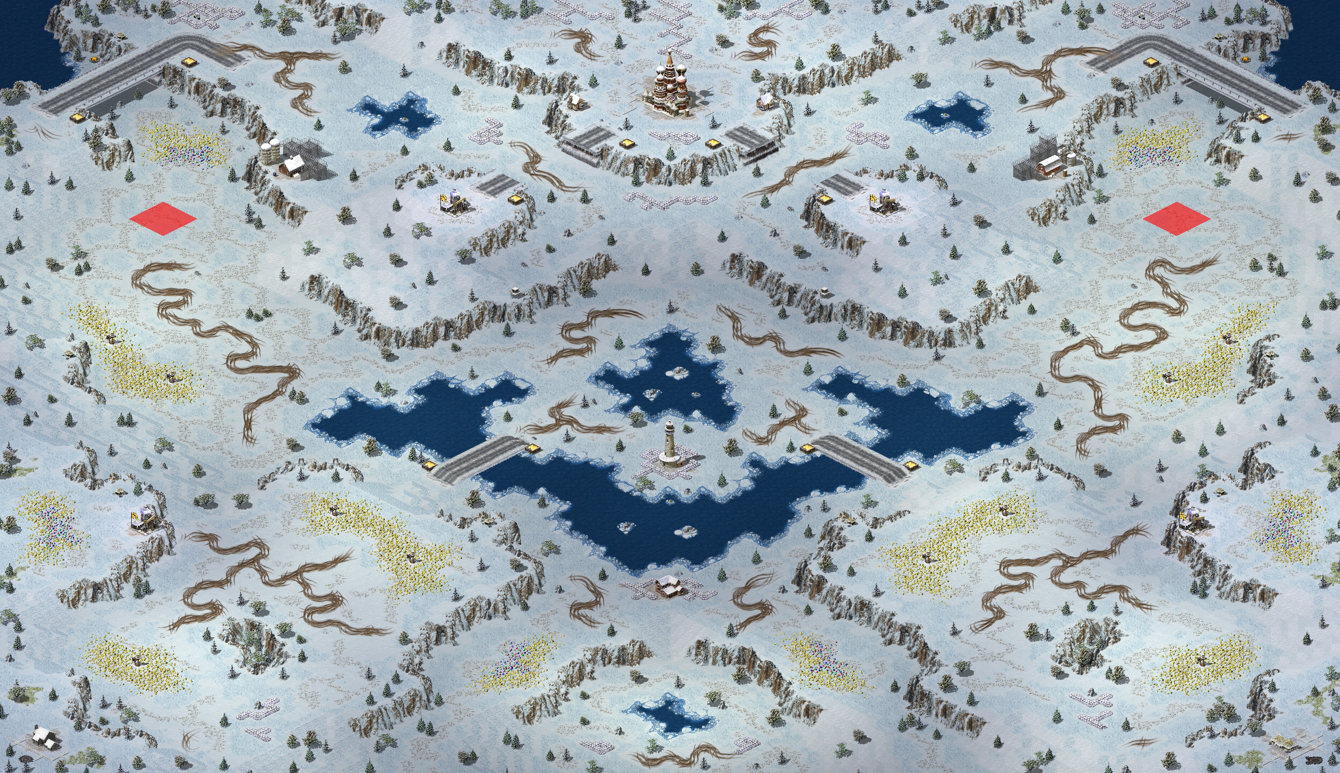 Rendered map: [2] Cathedral of Snark