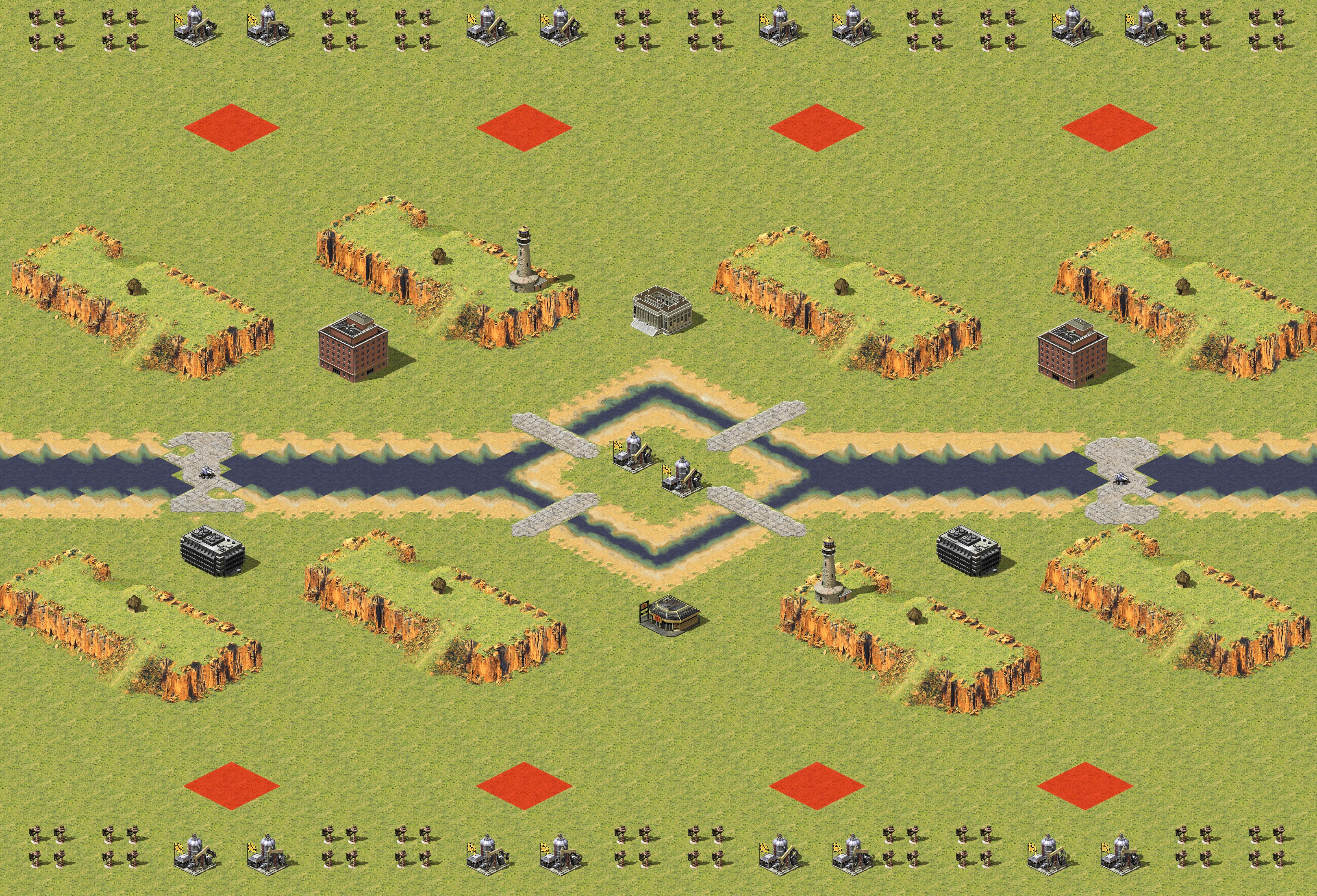 Rendered map: Duel 4v4