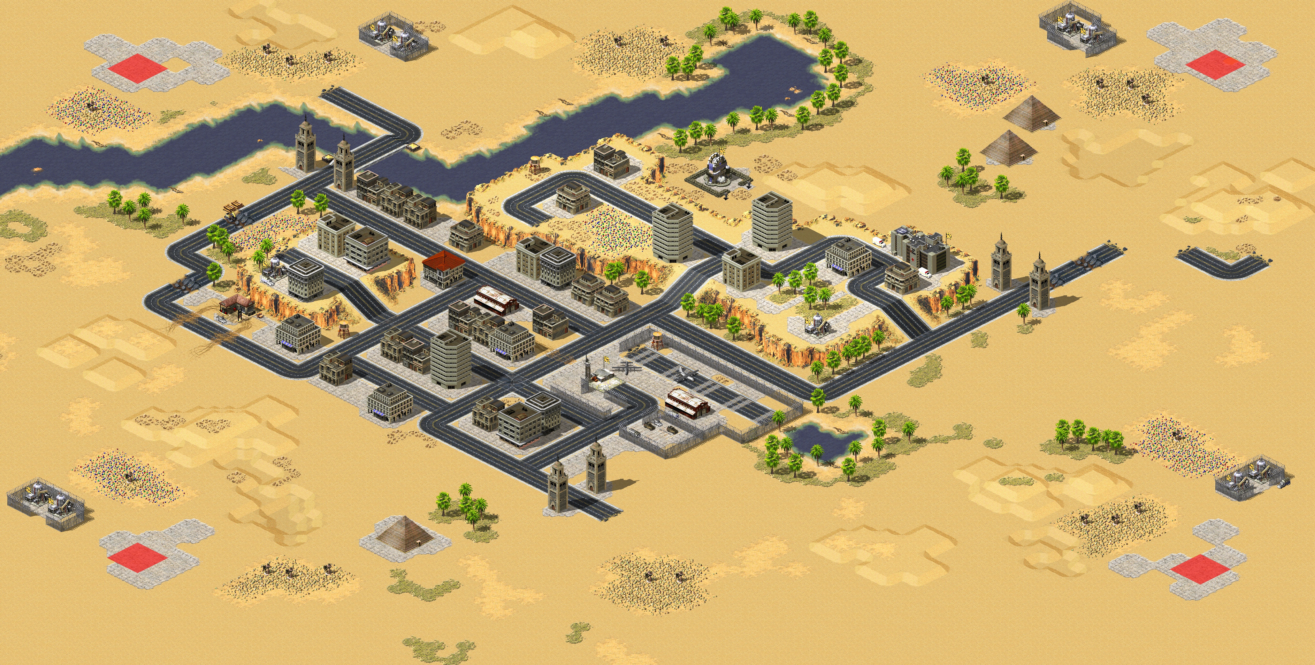 Rendered map: Cairo