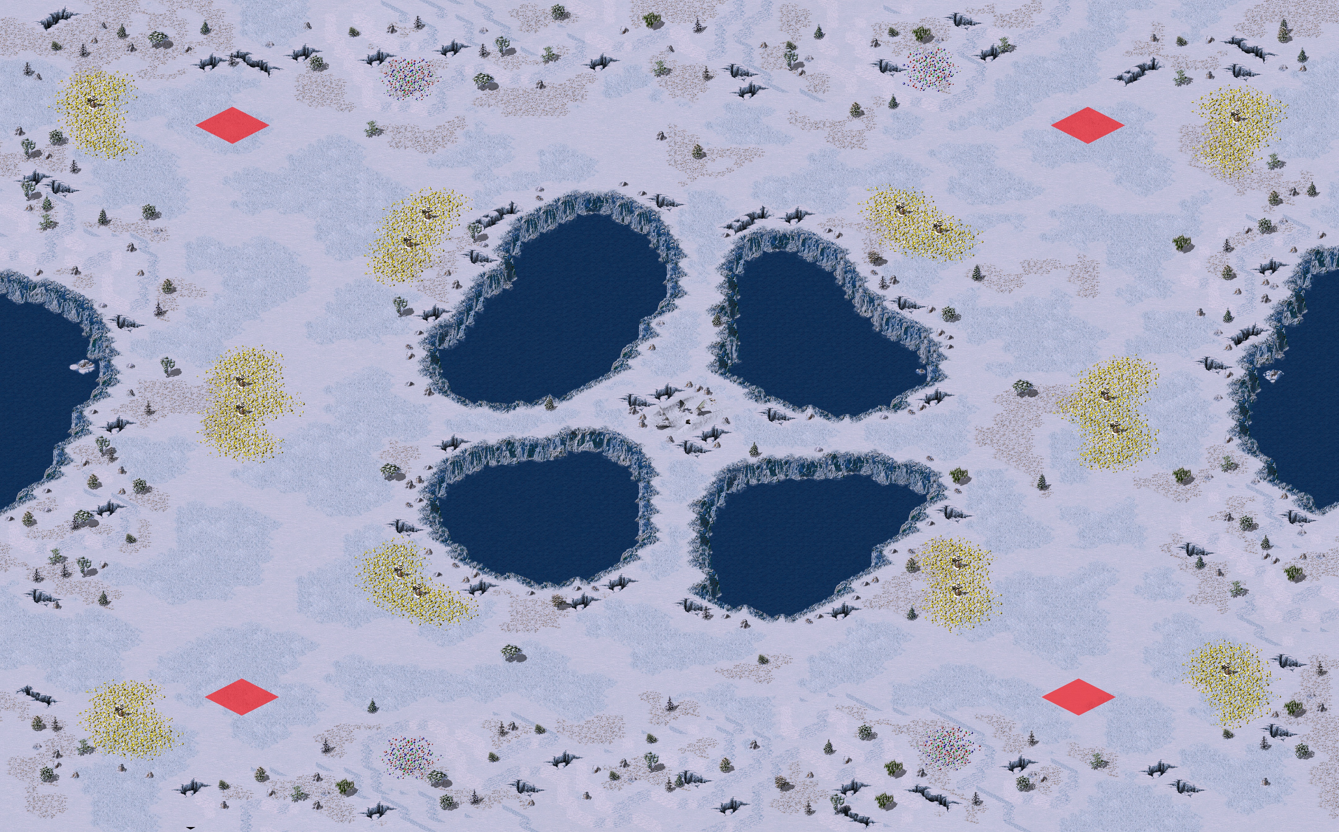 Rendered map: 寒冷冰窟
