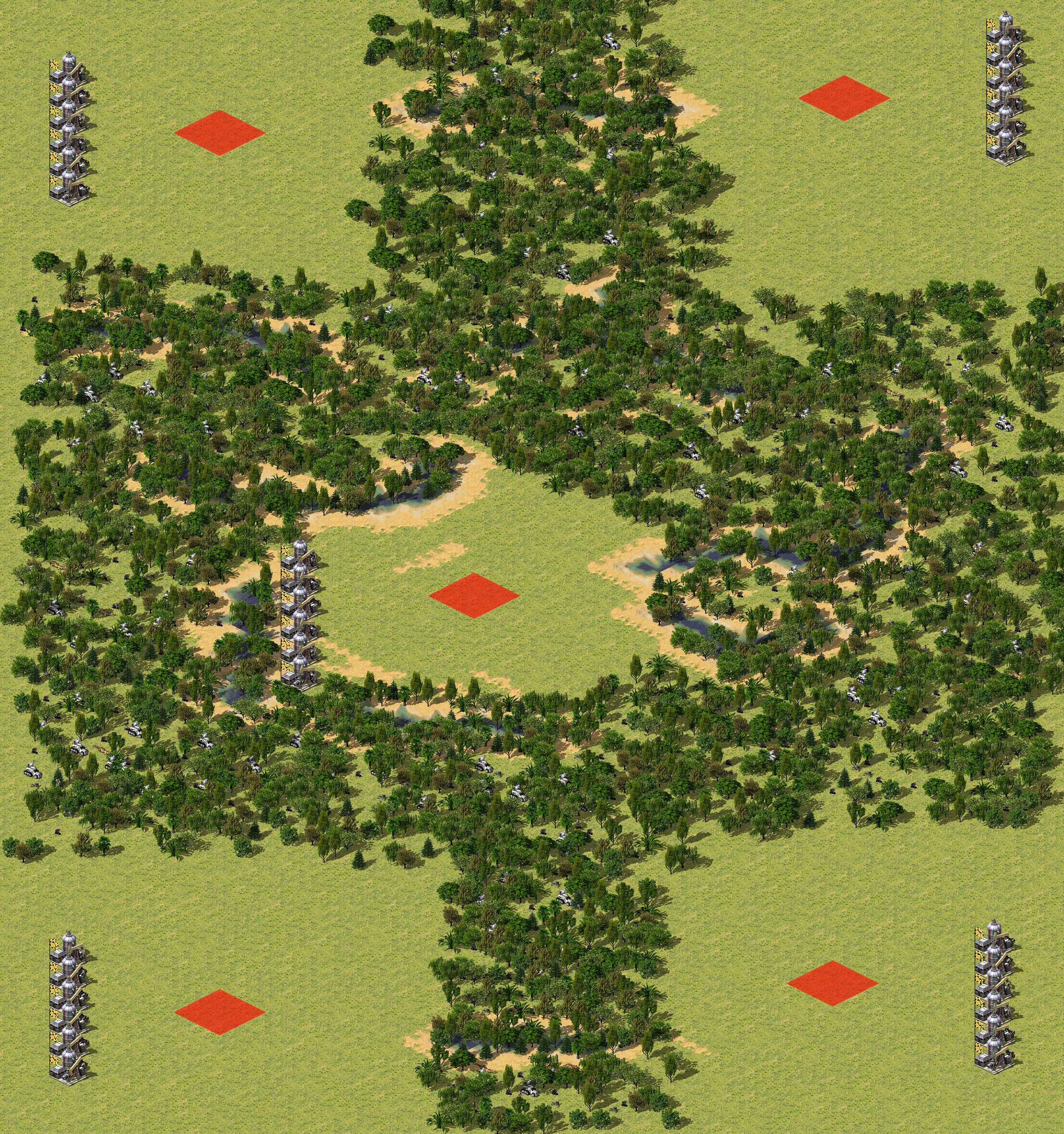 Rendered map: Vietnam: Twisted Jungle