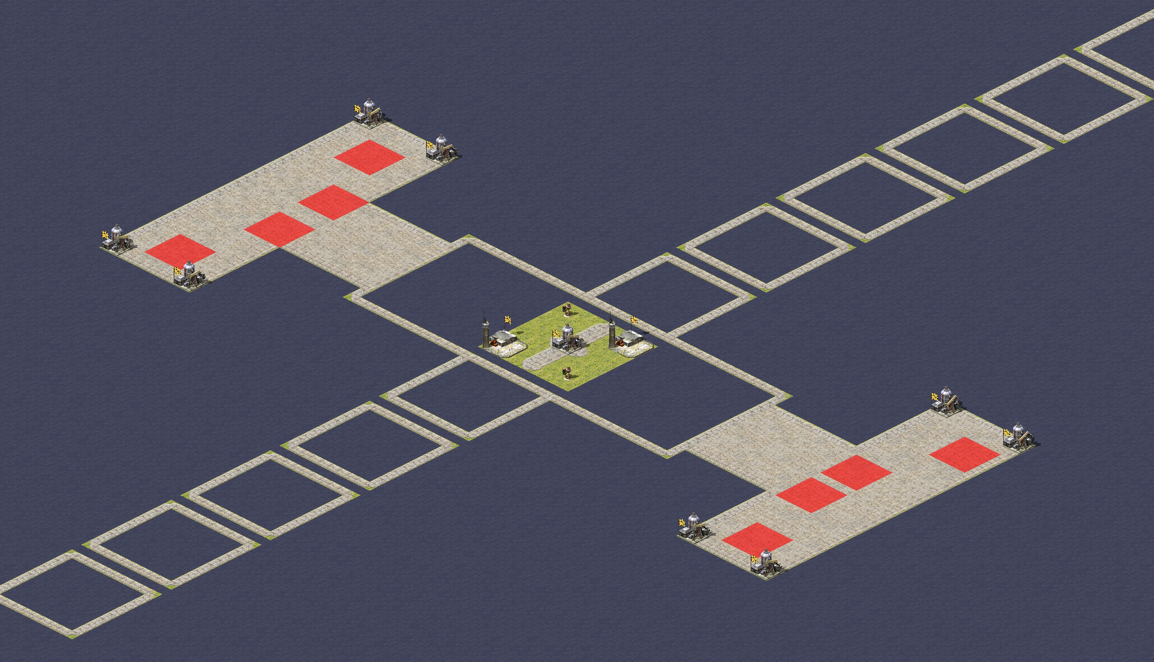 Rendered map: 4v4 Patch Island