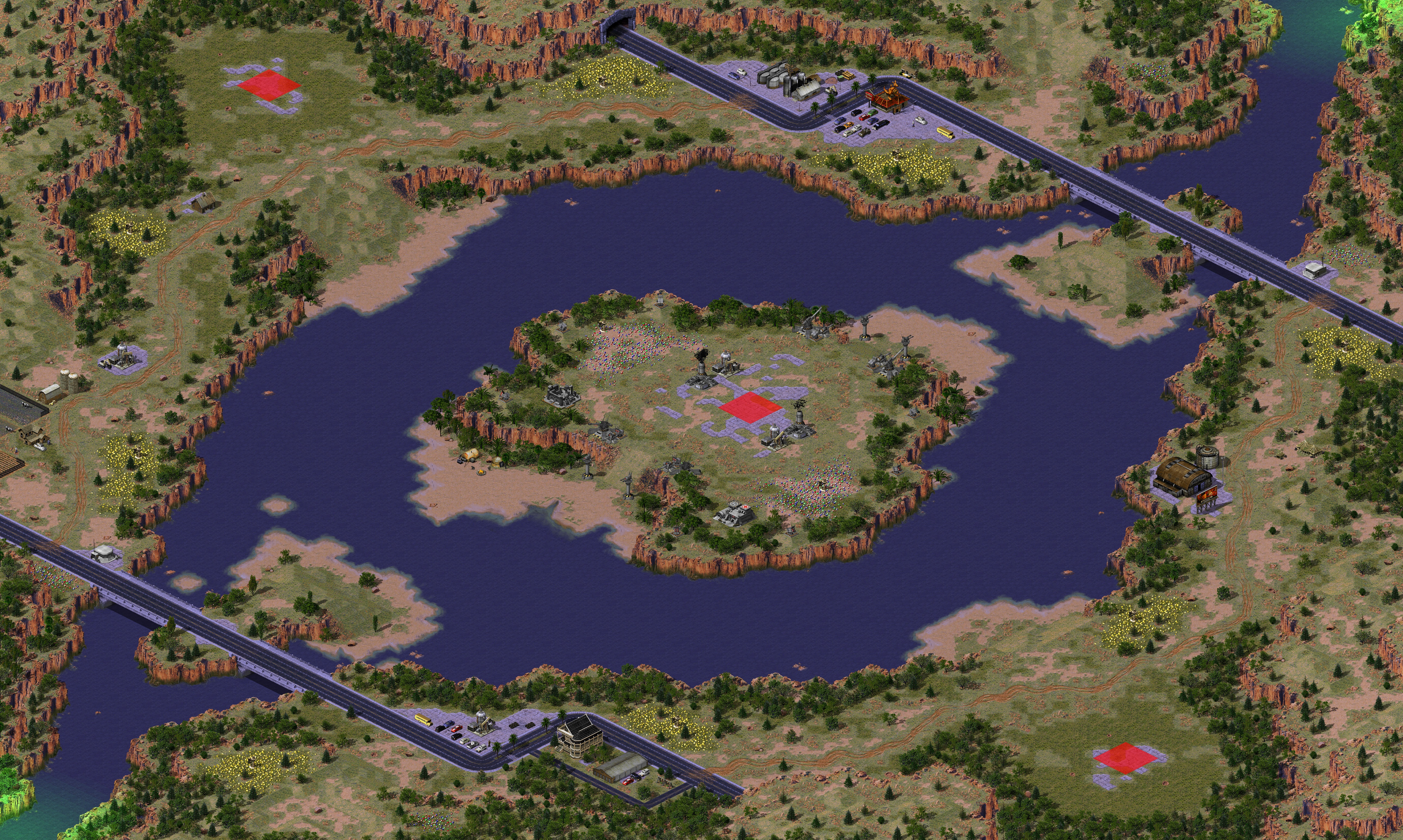 Rendered map: Neptune Valley