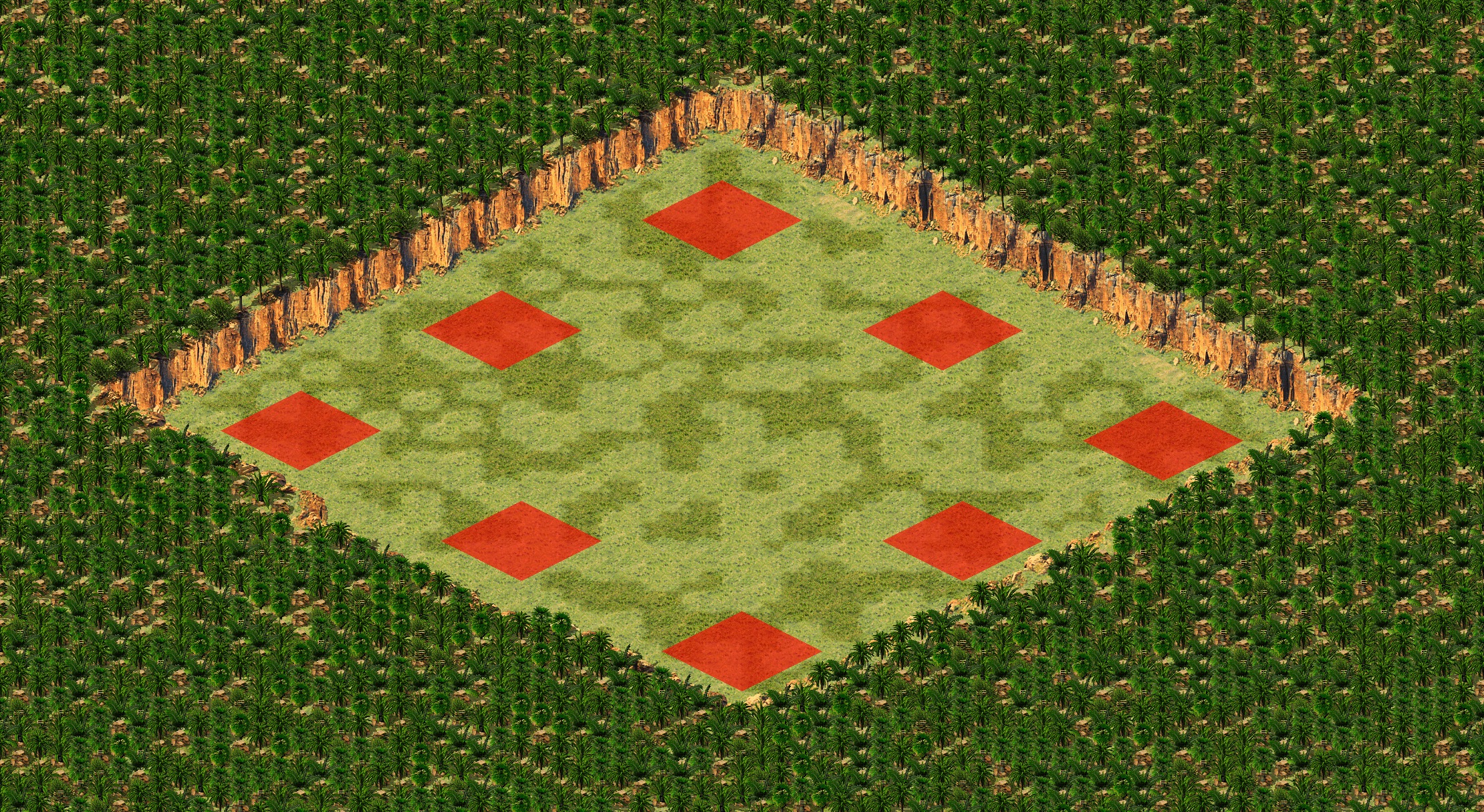 Rendered map: Tropical Rainforest Patch