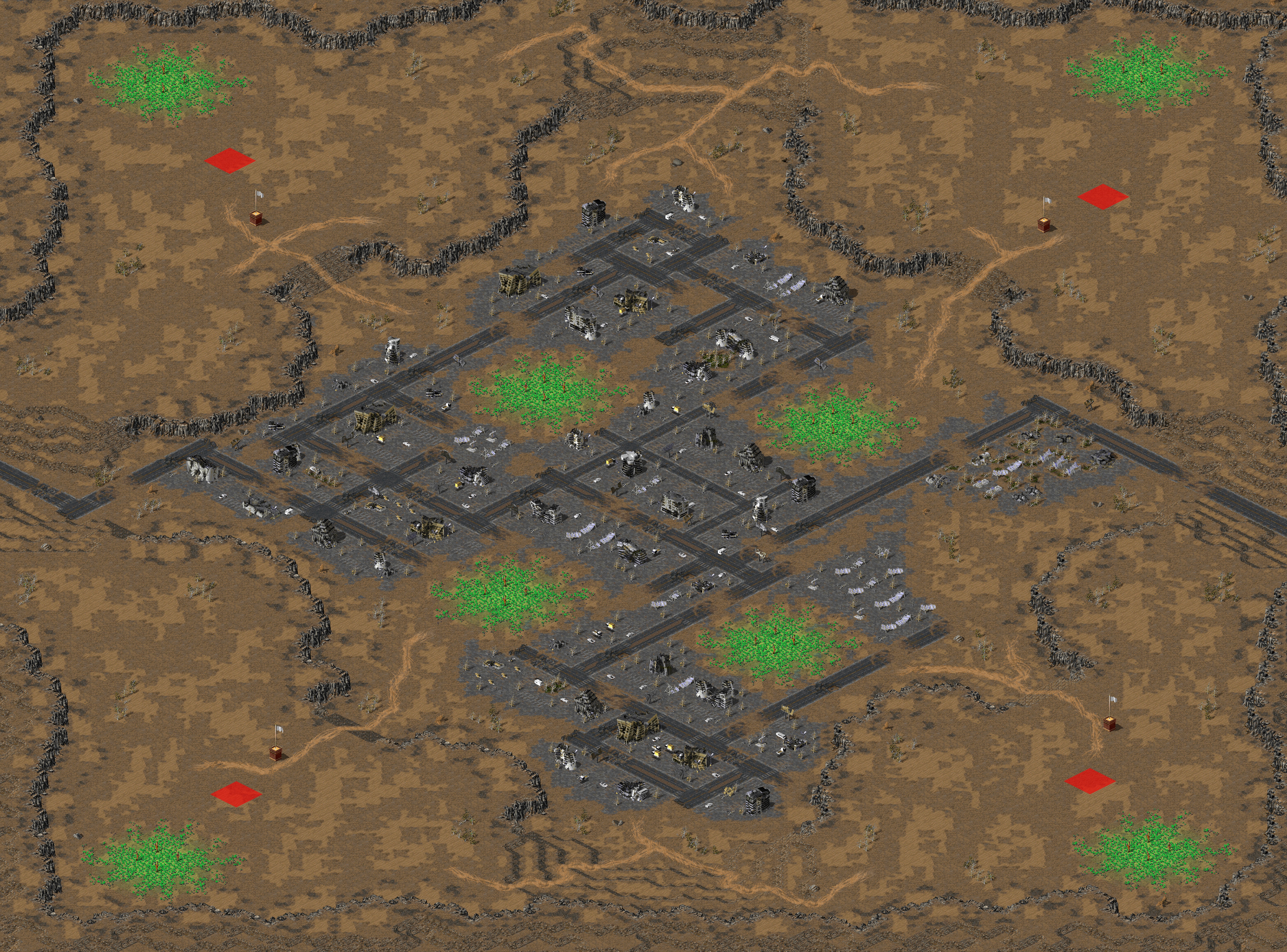 Rendered map: (4) Wrecktropolis