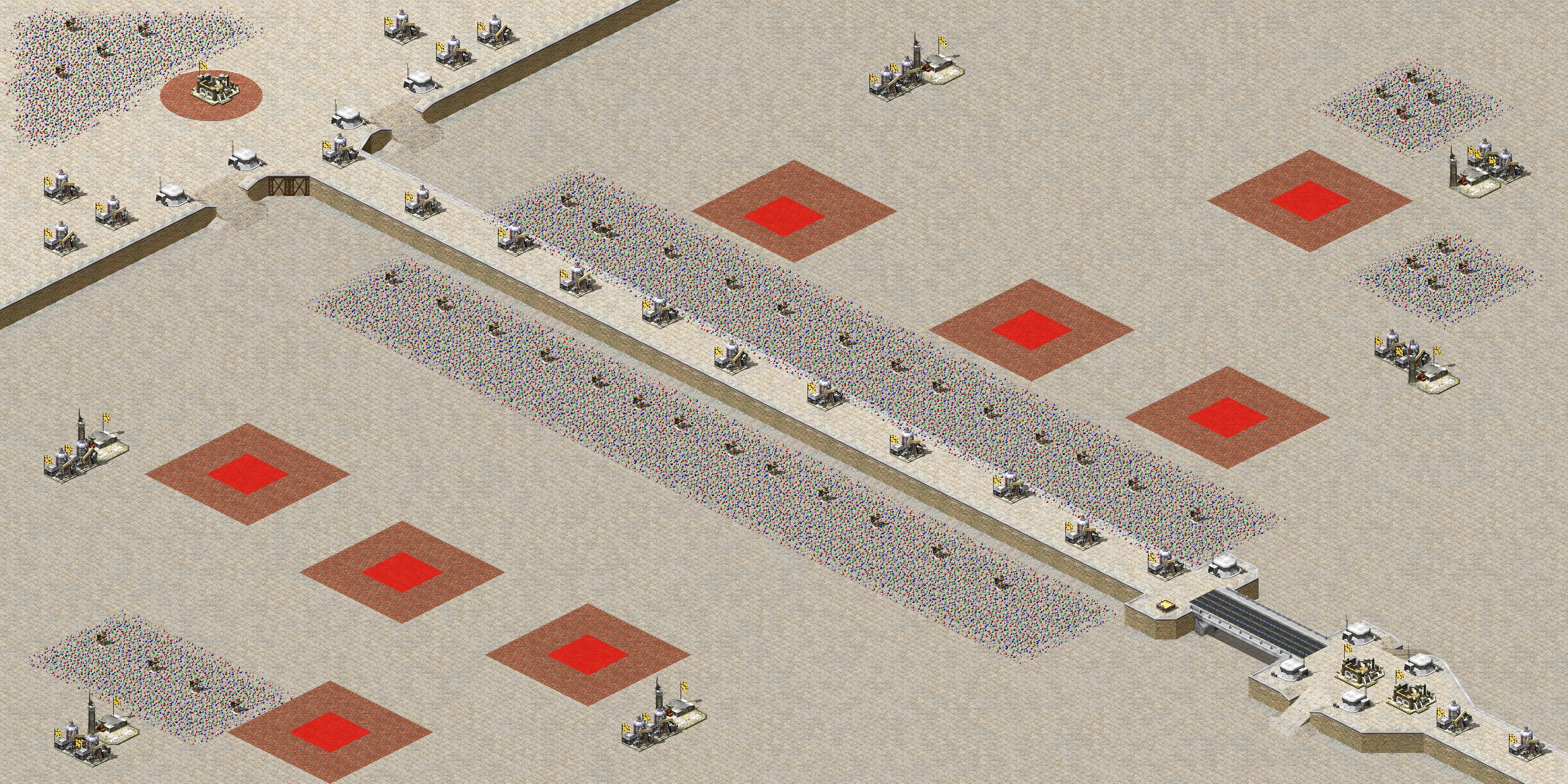 Rendered map: One Wall 4v4