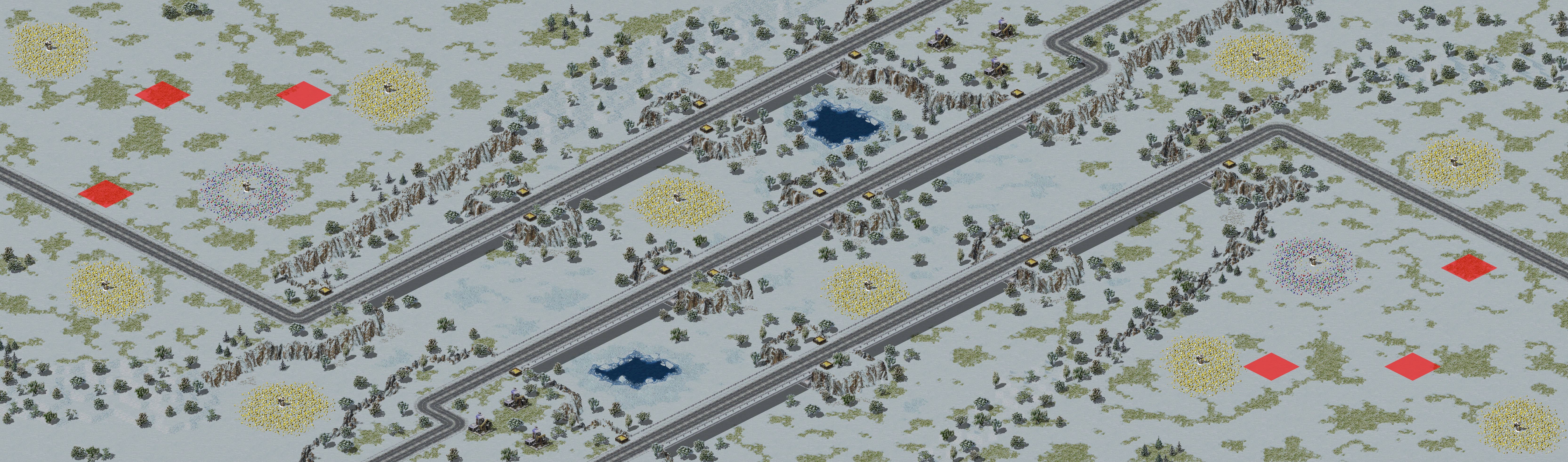 Rendered map: Triple Crossed