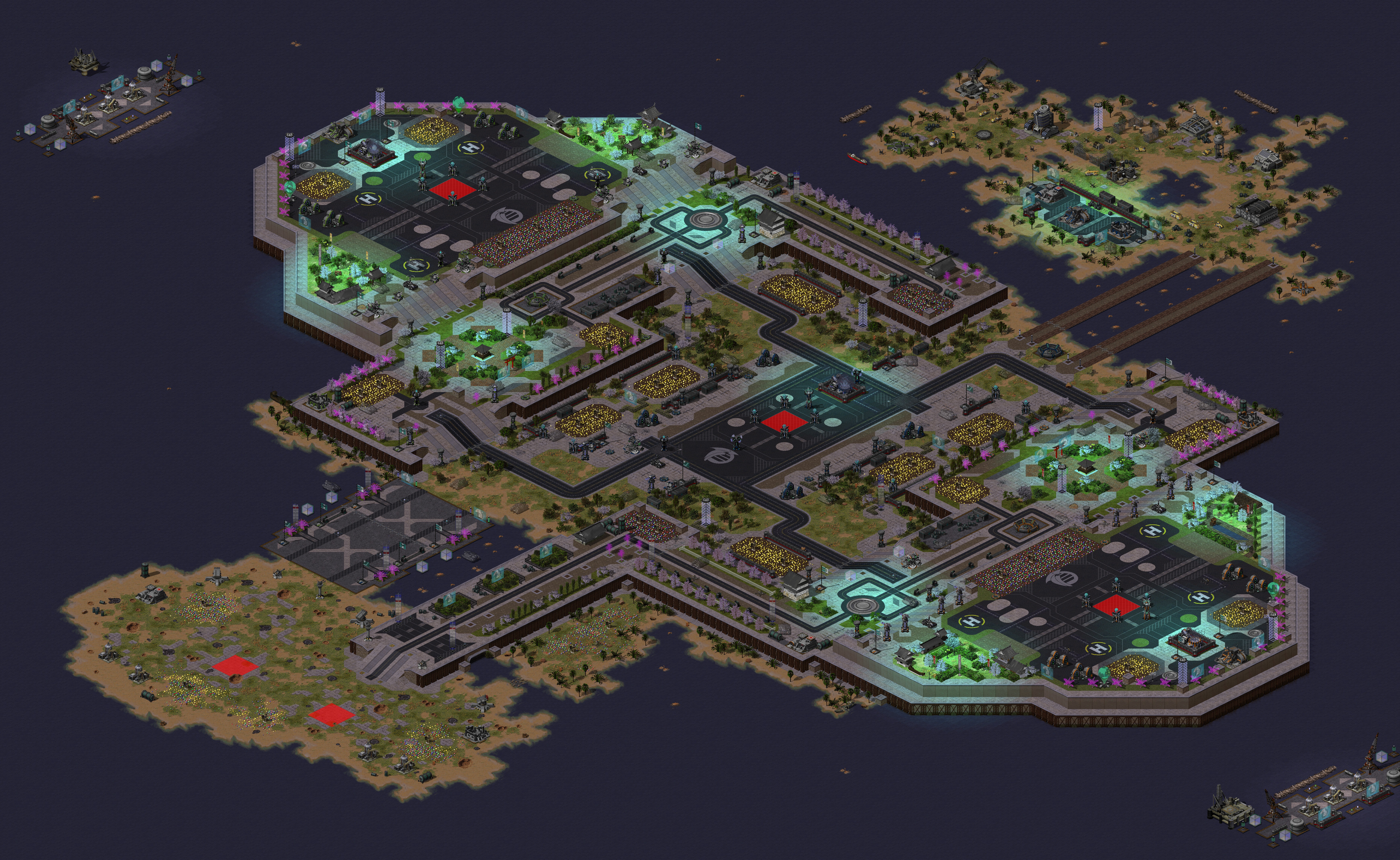 Rendered map: Endurance Challenge