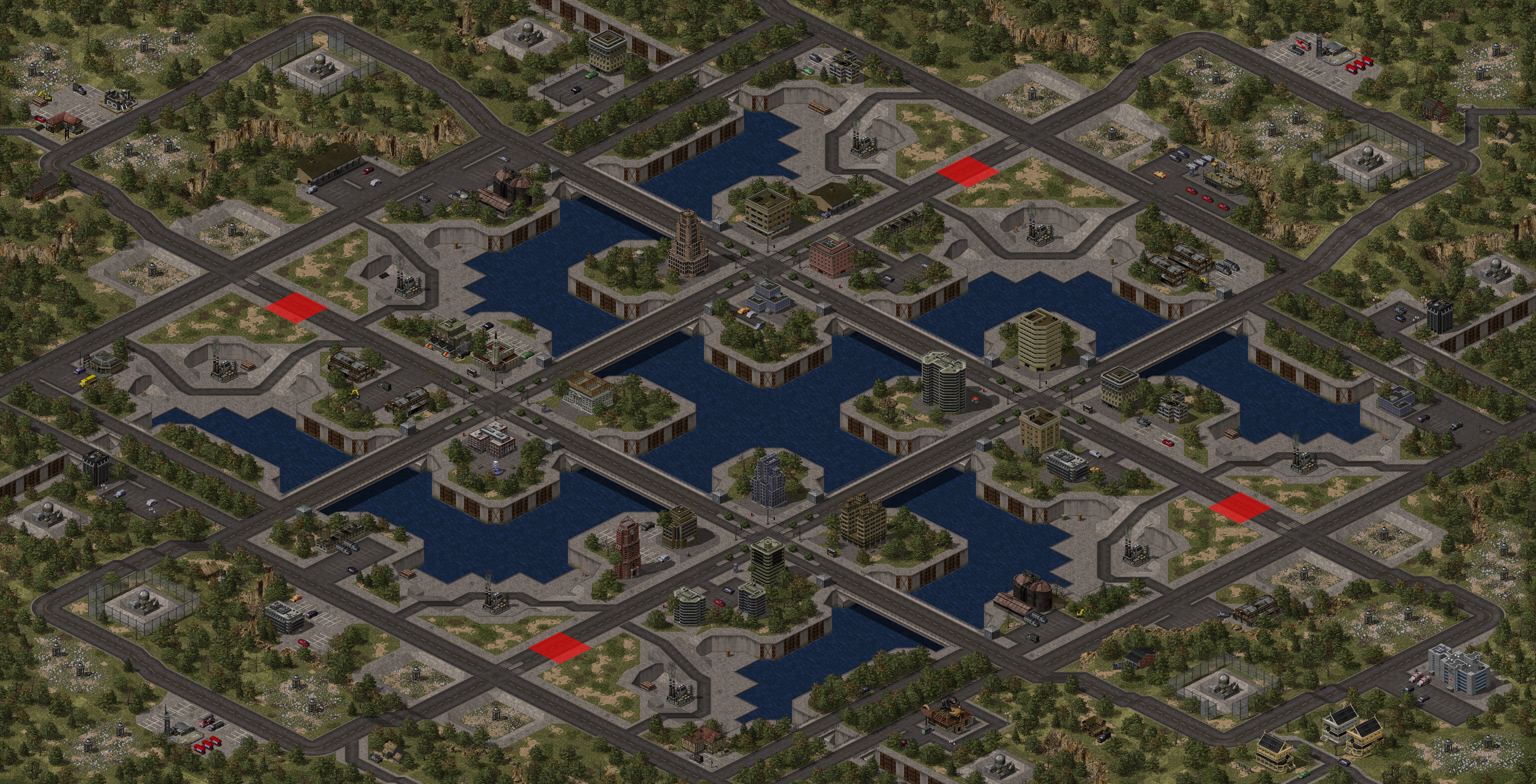 Rendered map: CrissCross