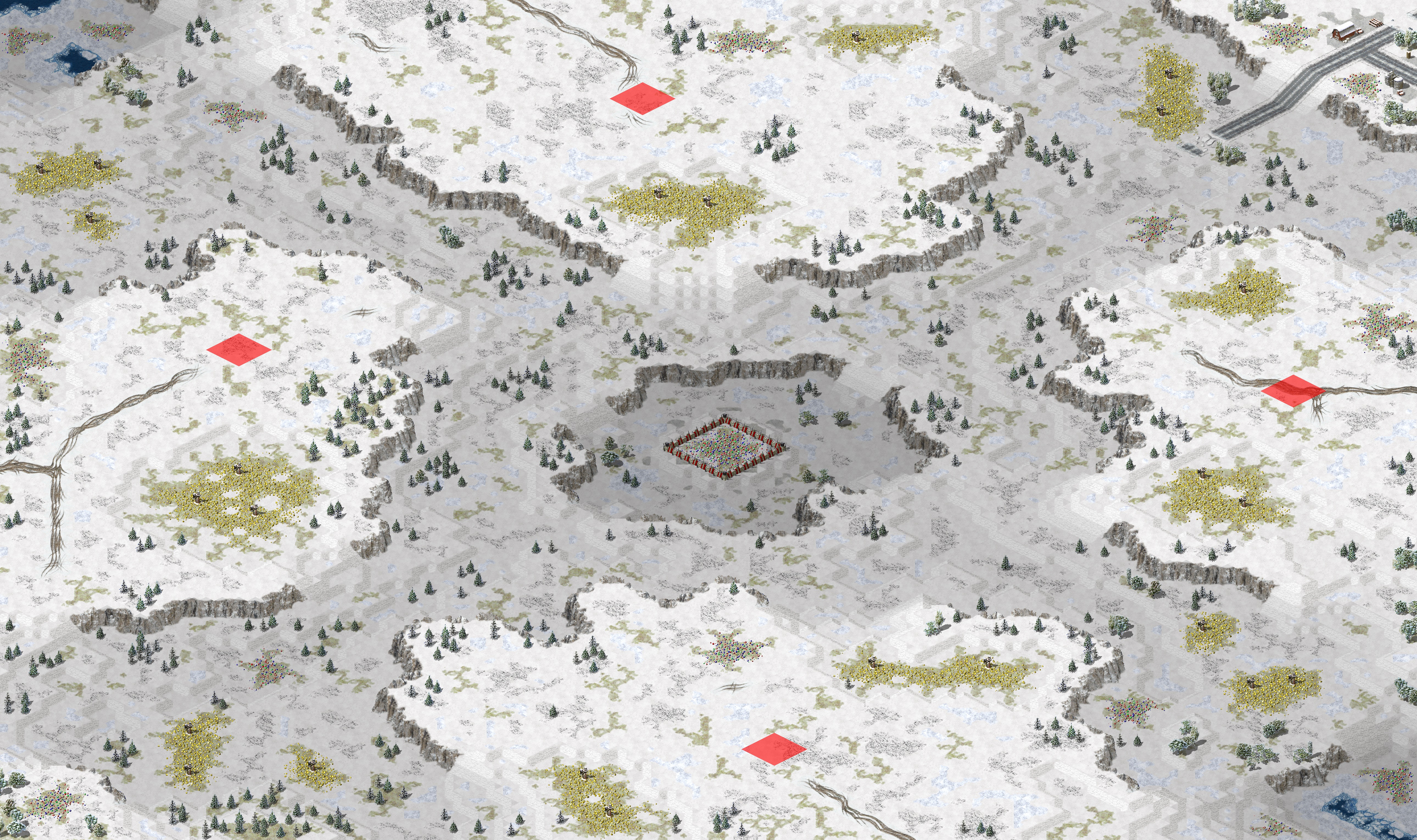 Rendered map: Coldest Peak