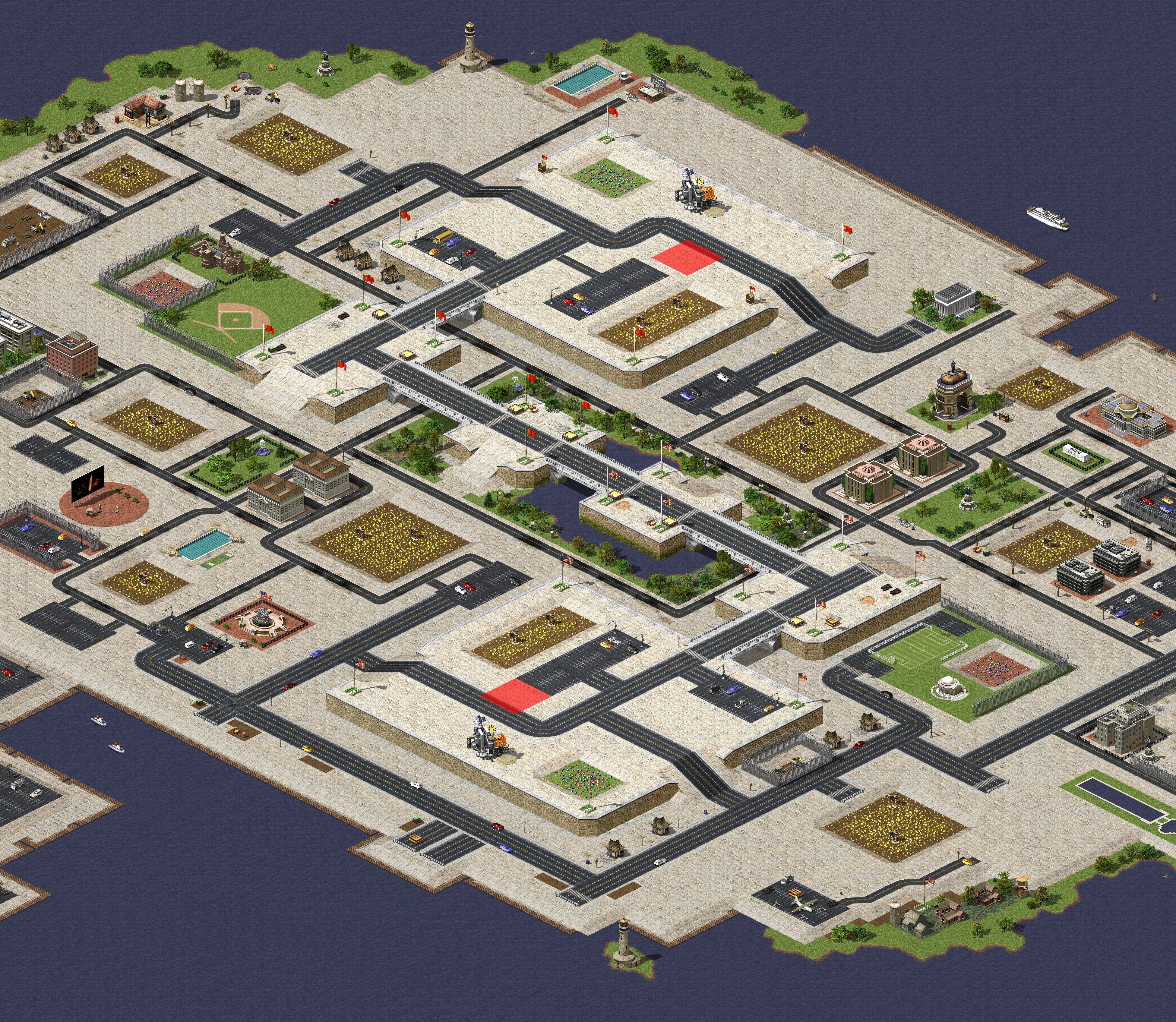 Rendered map: Urban Marine Revisited (2)