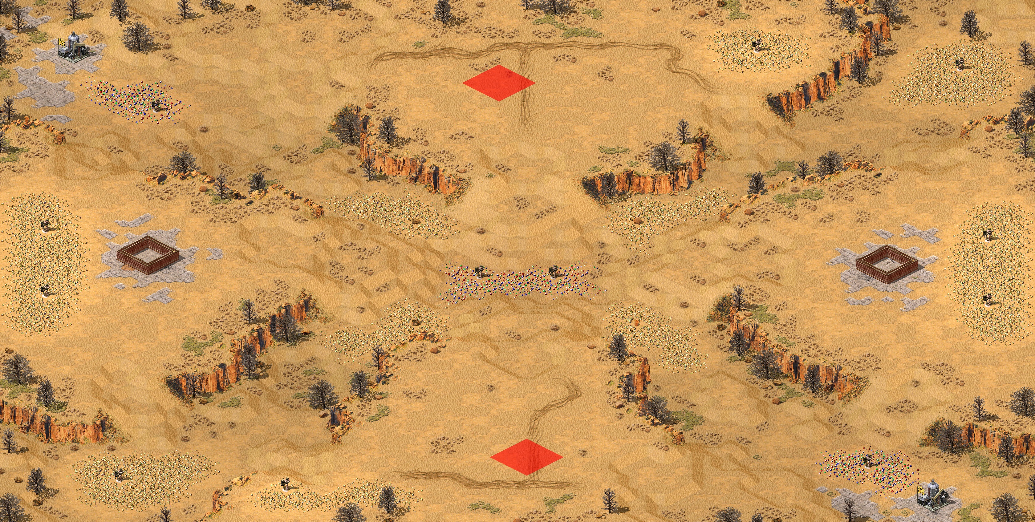 Rendered map: Hot Arid LE - Tournament (No Power)