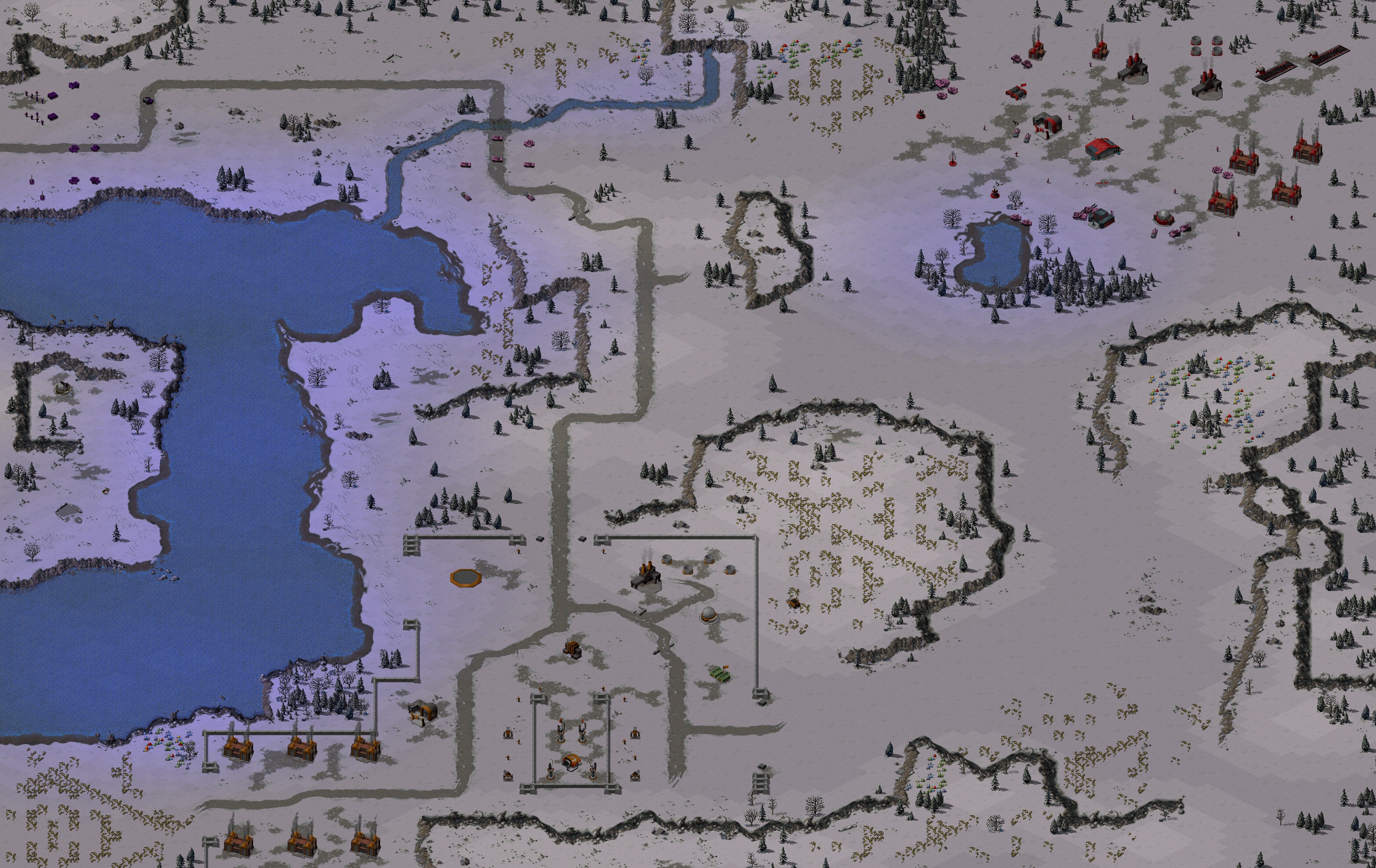 Rendered map: Allies 08: Protect the Chronosphere