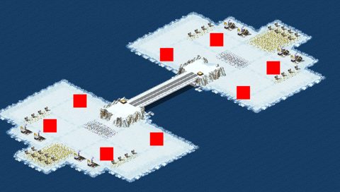 Rendered preview of Single Road 4v4 Fixed