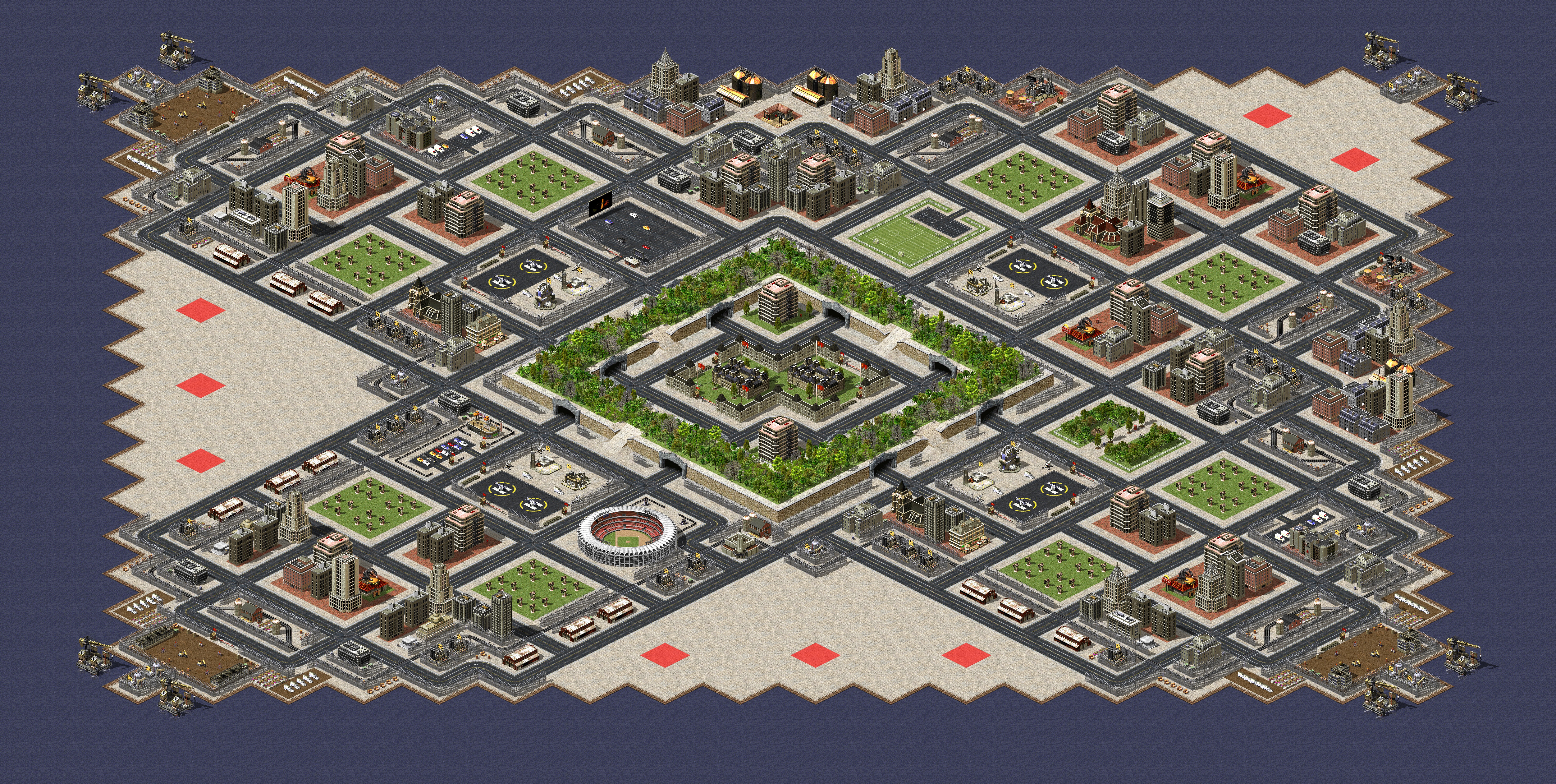 Rendered map: New Hong Kong