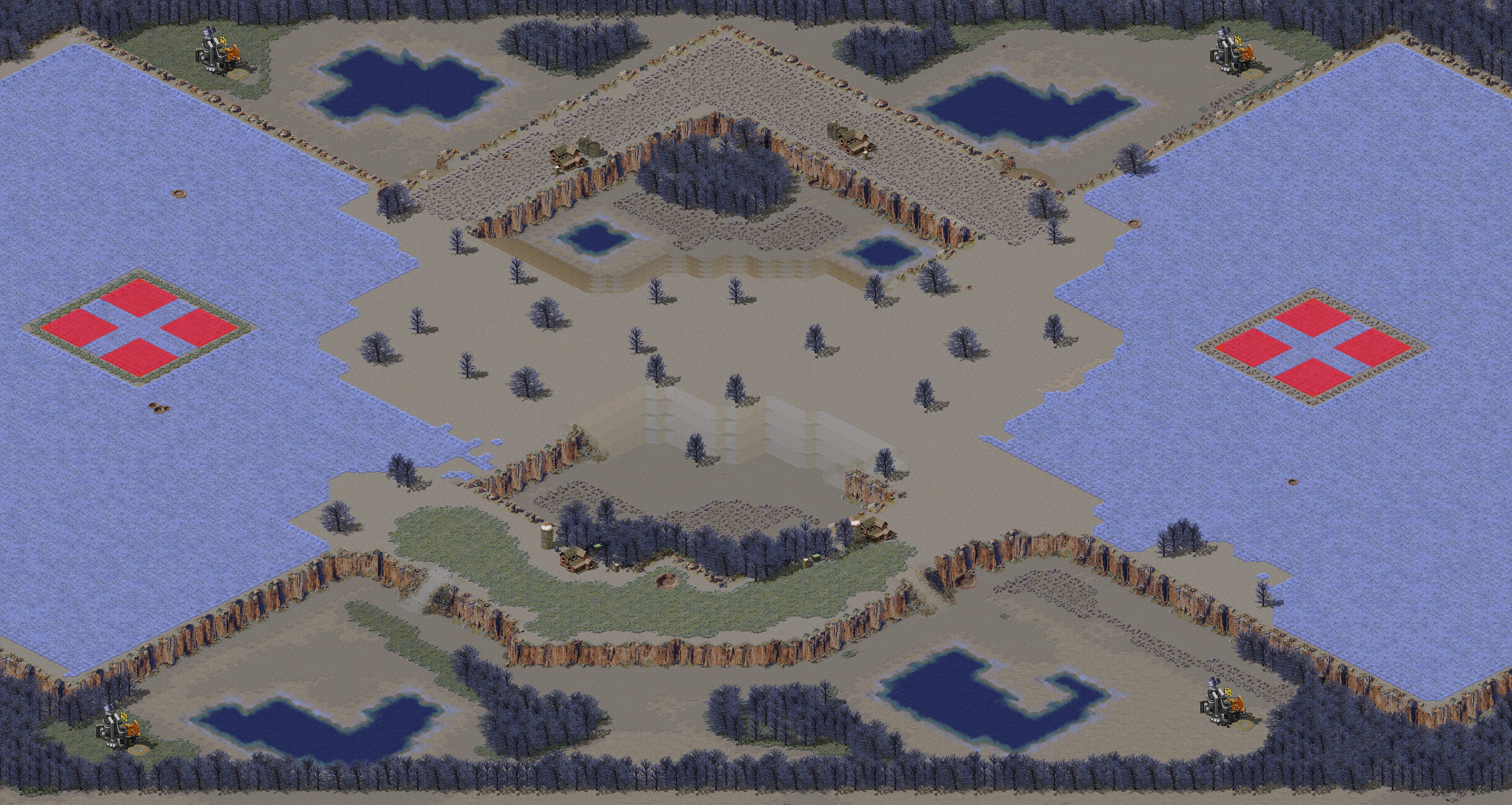 Rendered map: Wasteland HILLS by MURPHY  v3.0