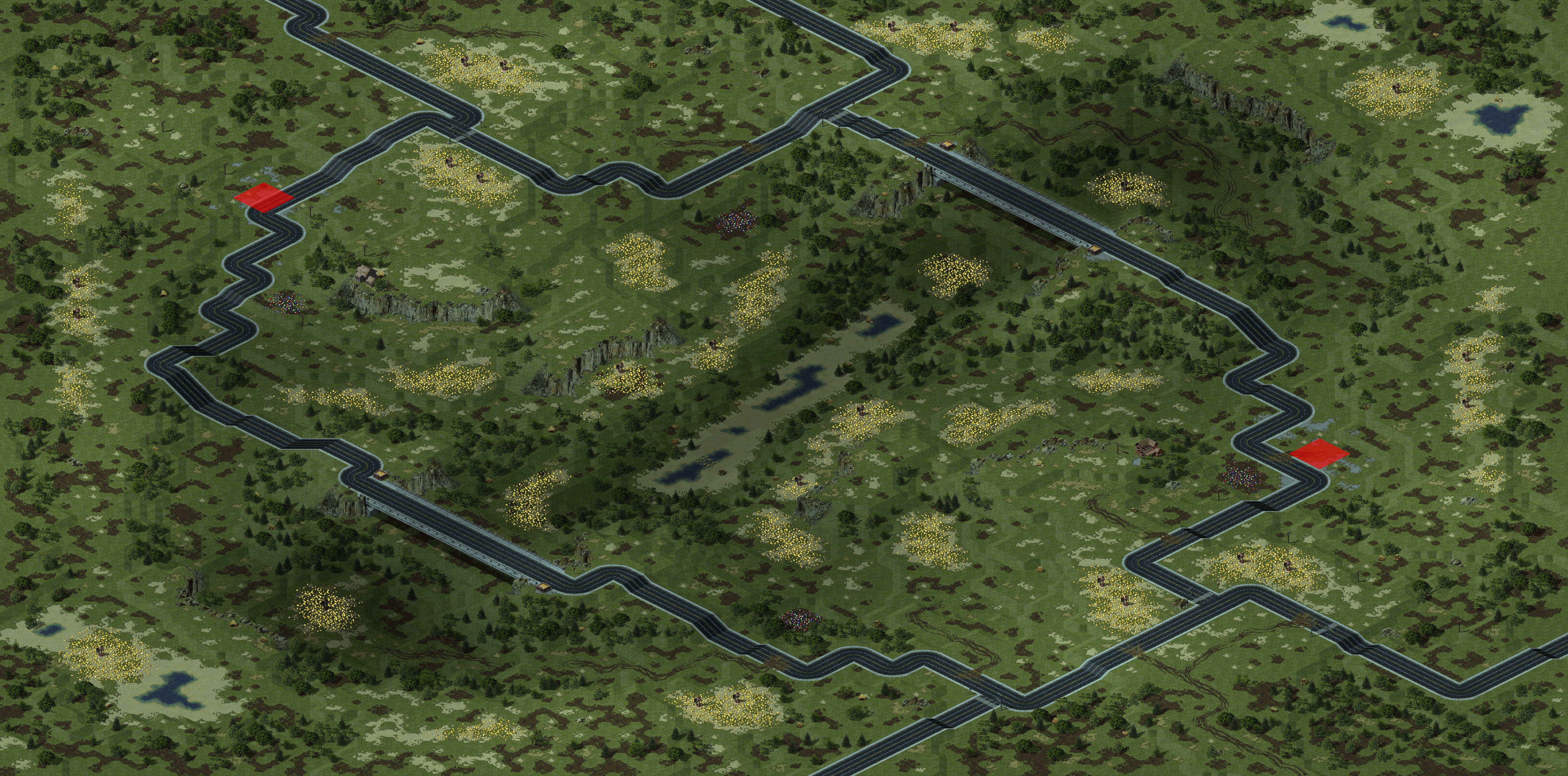Rendered map: Terra
