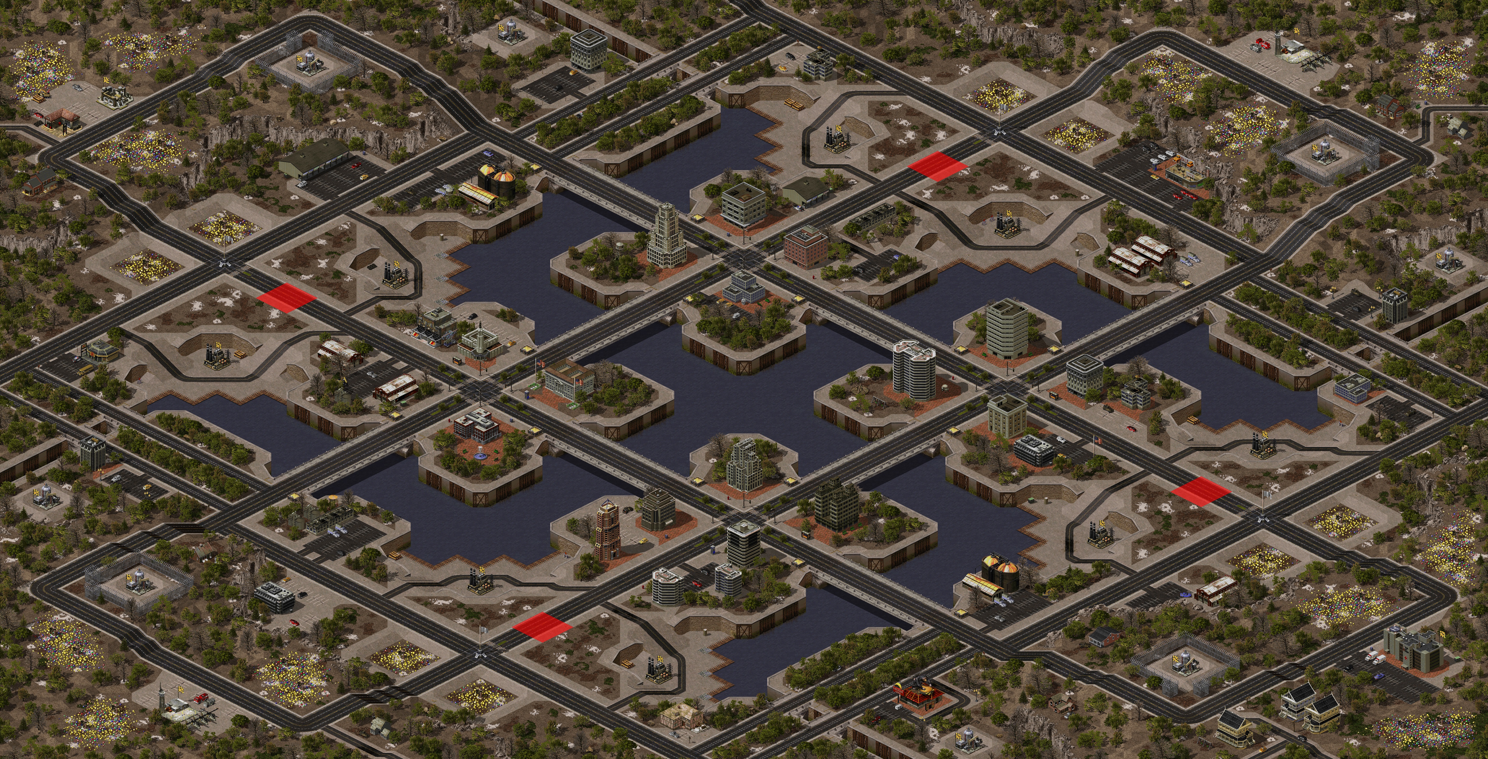 Rendered map: CrissCross