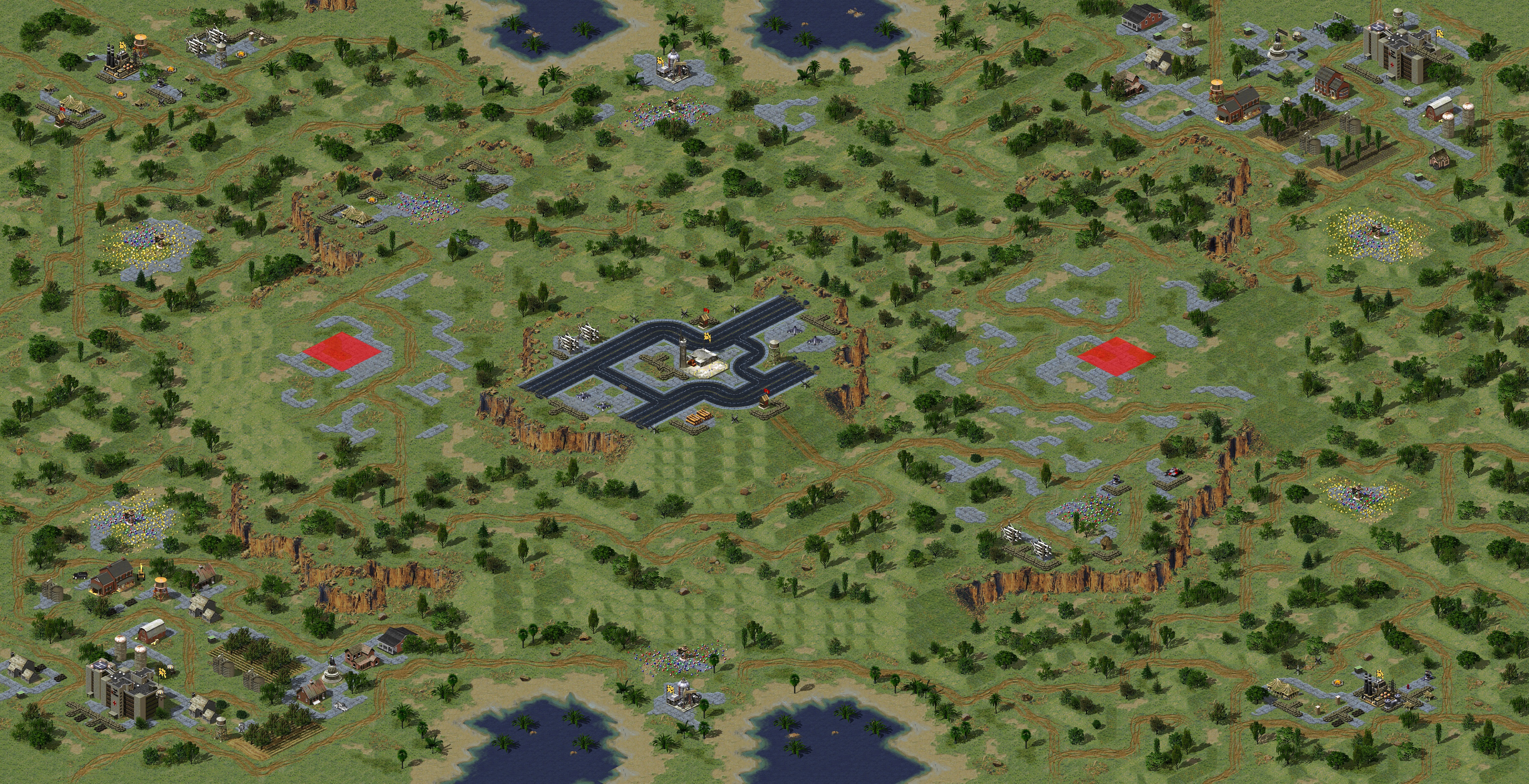 Rendered map: 克洛诺斯之环