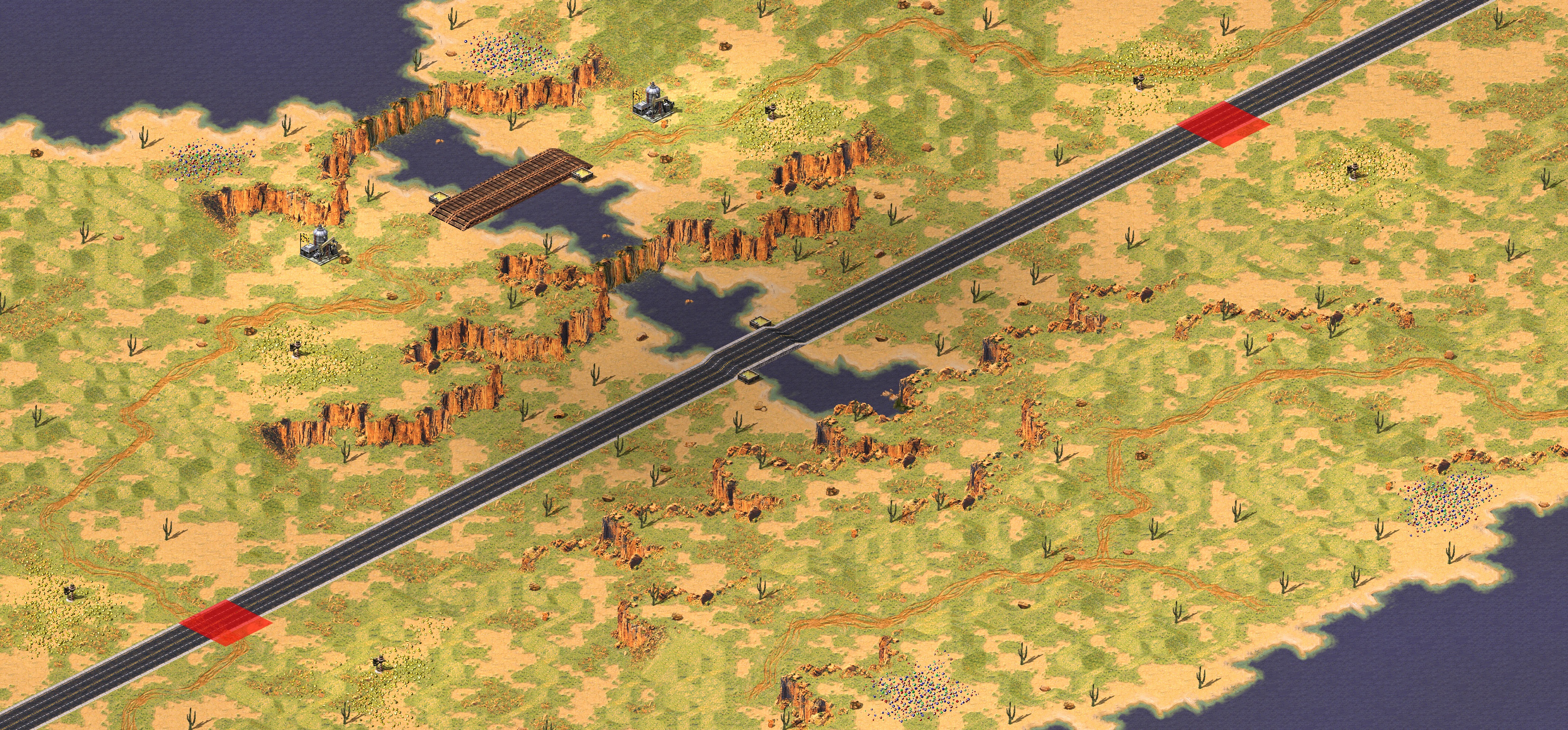 Rendered map: Buffed Mesa