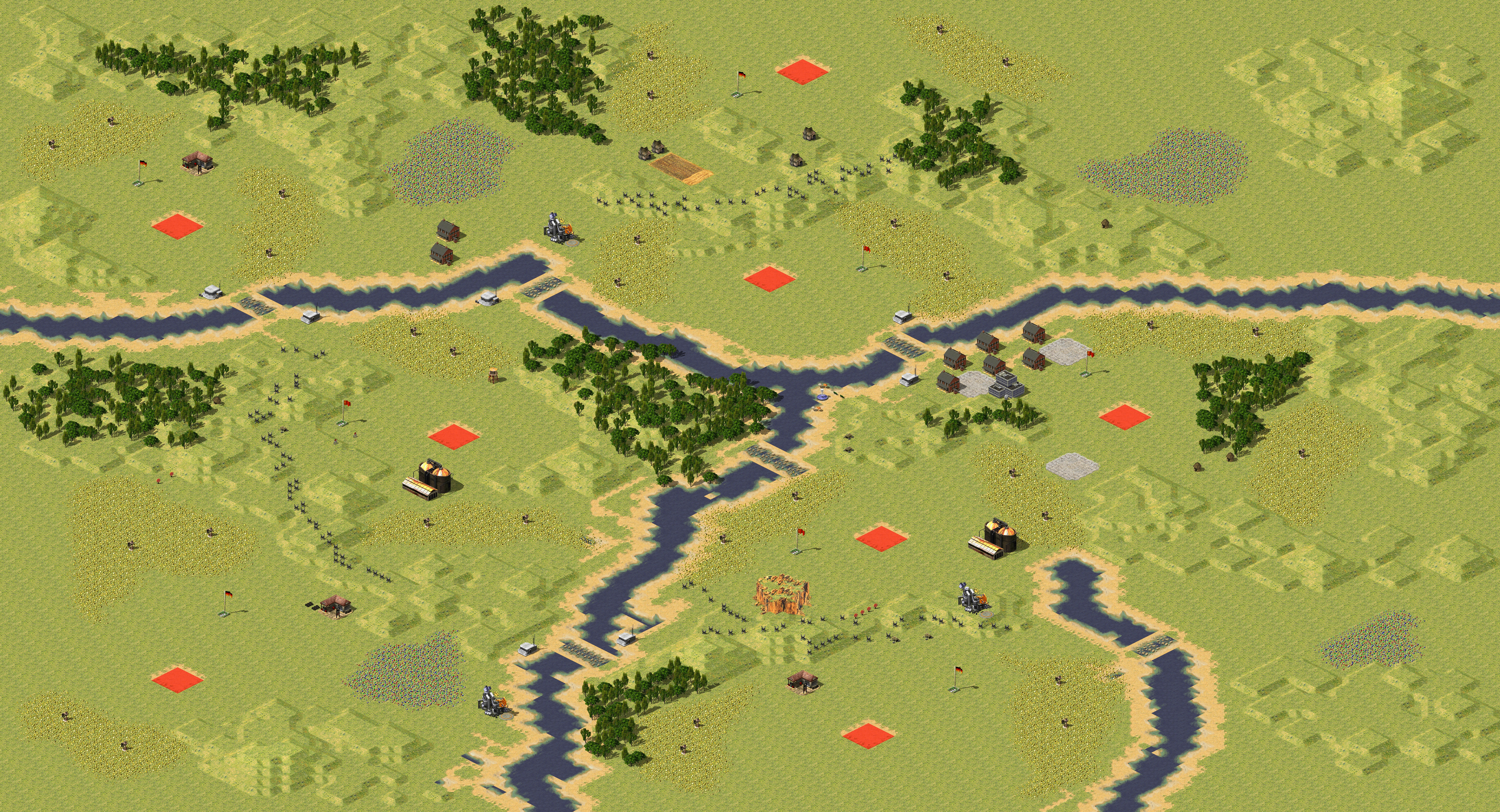 Rendered map: Battle of Kursk 4v4