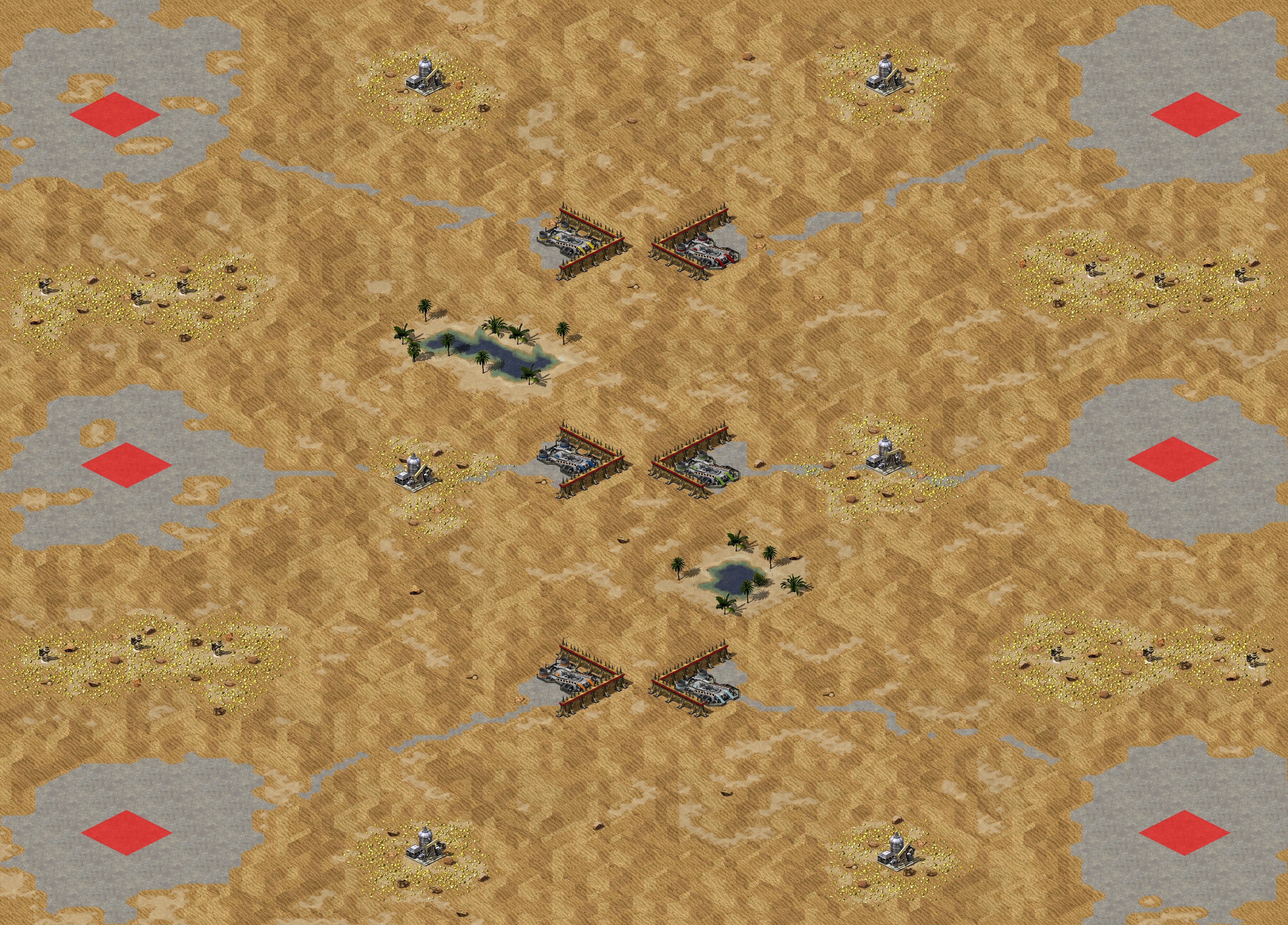 Rendered map: High Explosive Round