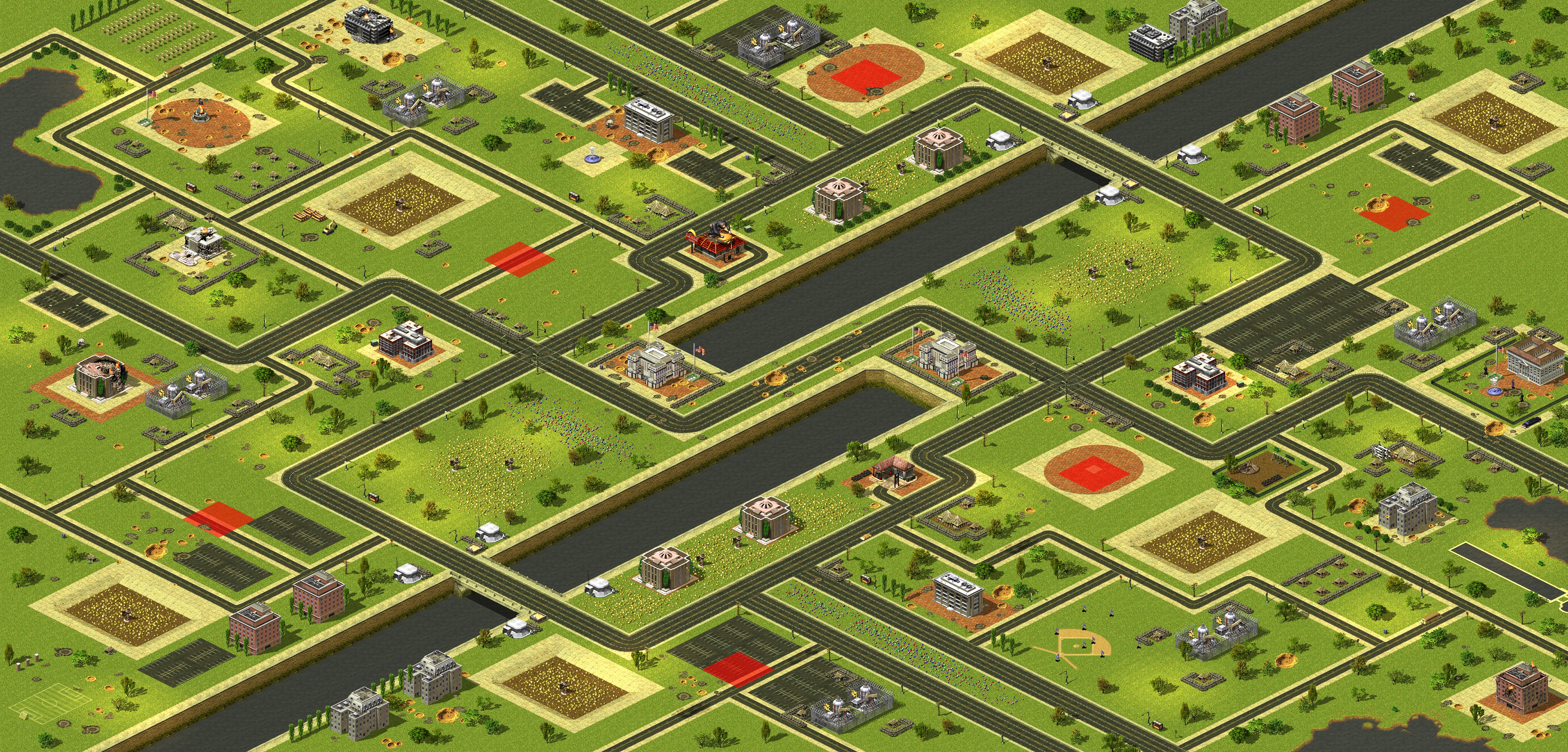 Rendered map: 波多马克之师33版