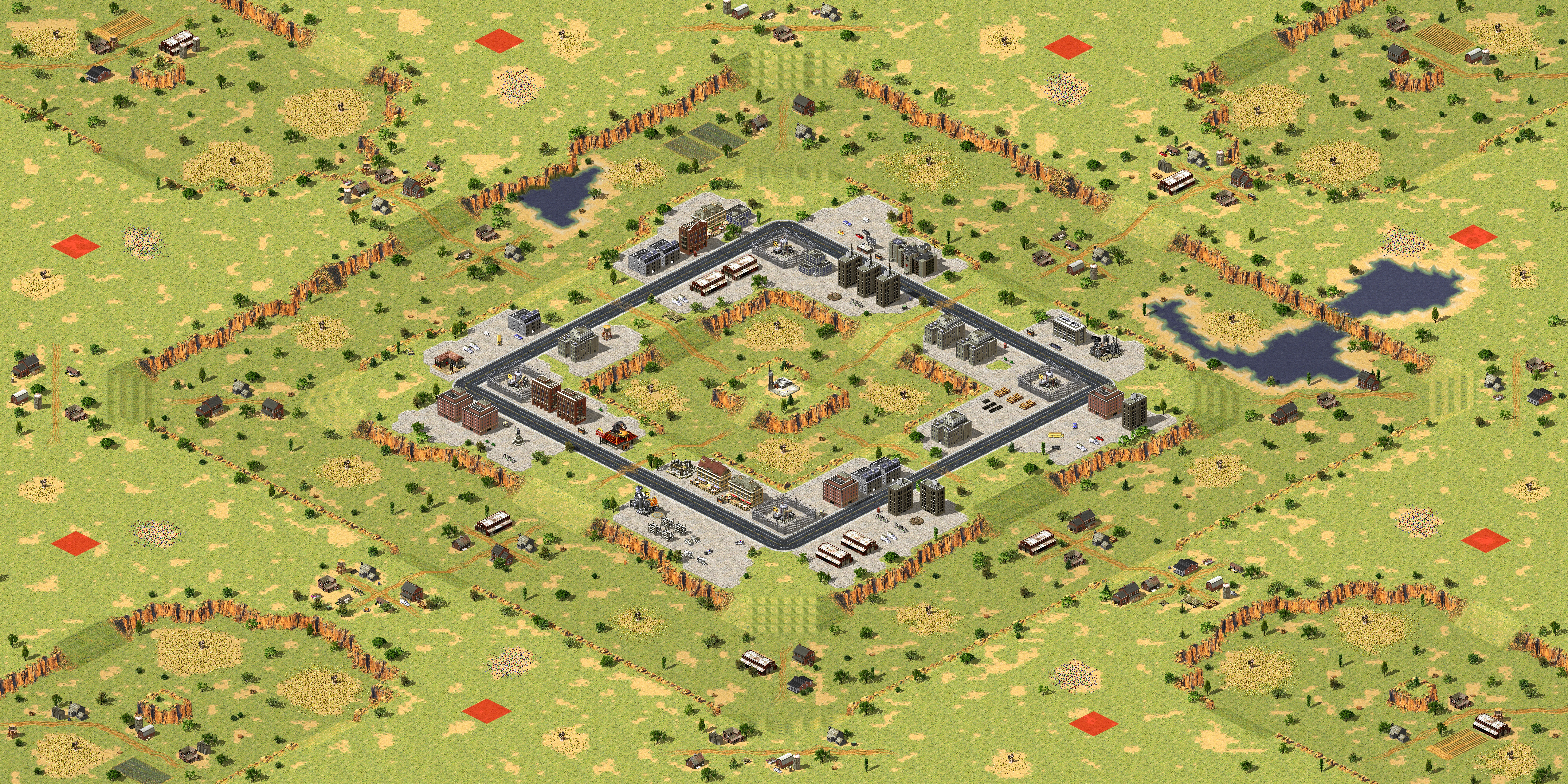 Rendered map: Rattler Valley
