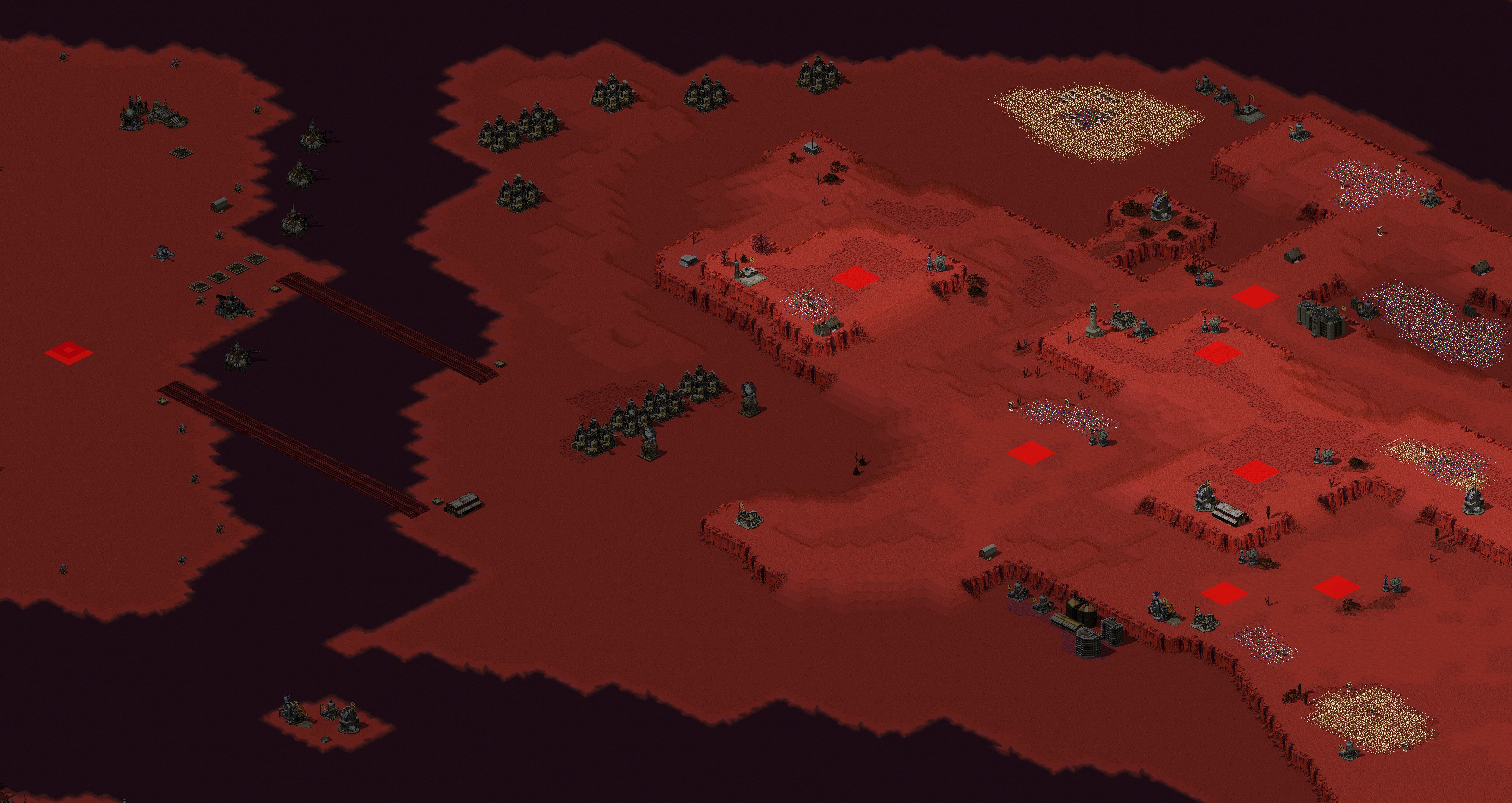 Rendered map: Mutant Stage - Desert Disaster X