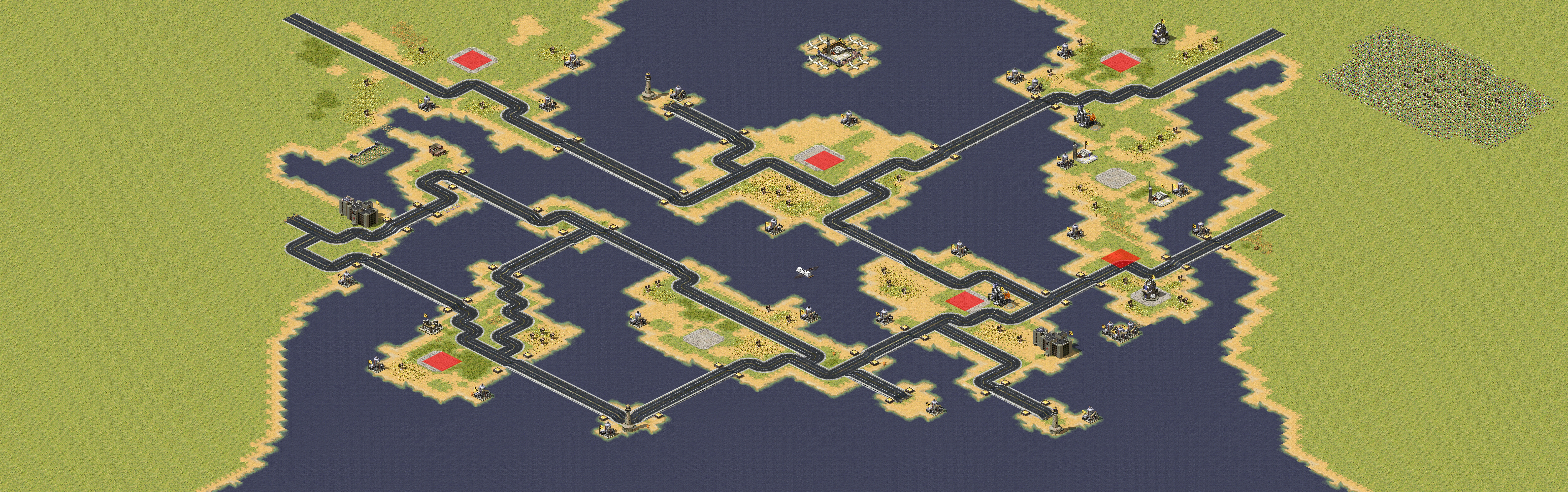 Rendered map: J-Papavois Island
