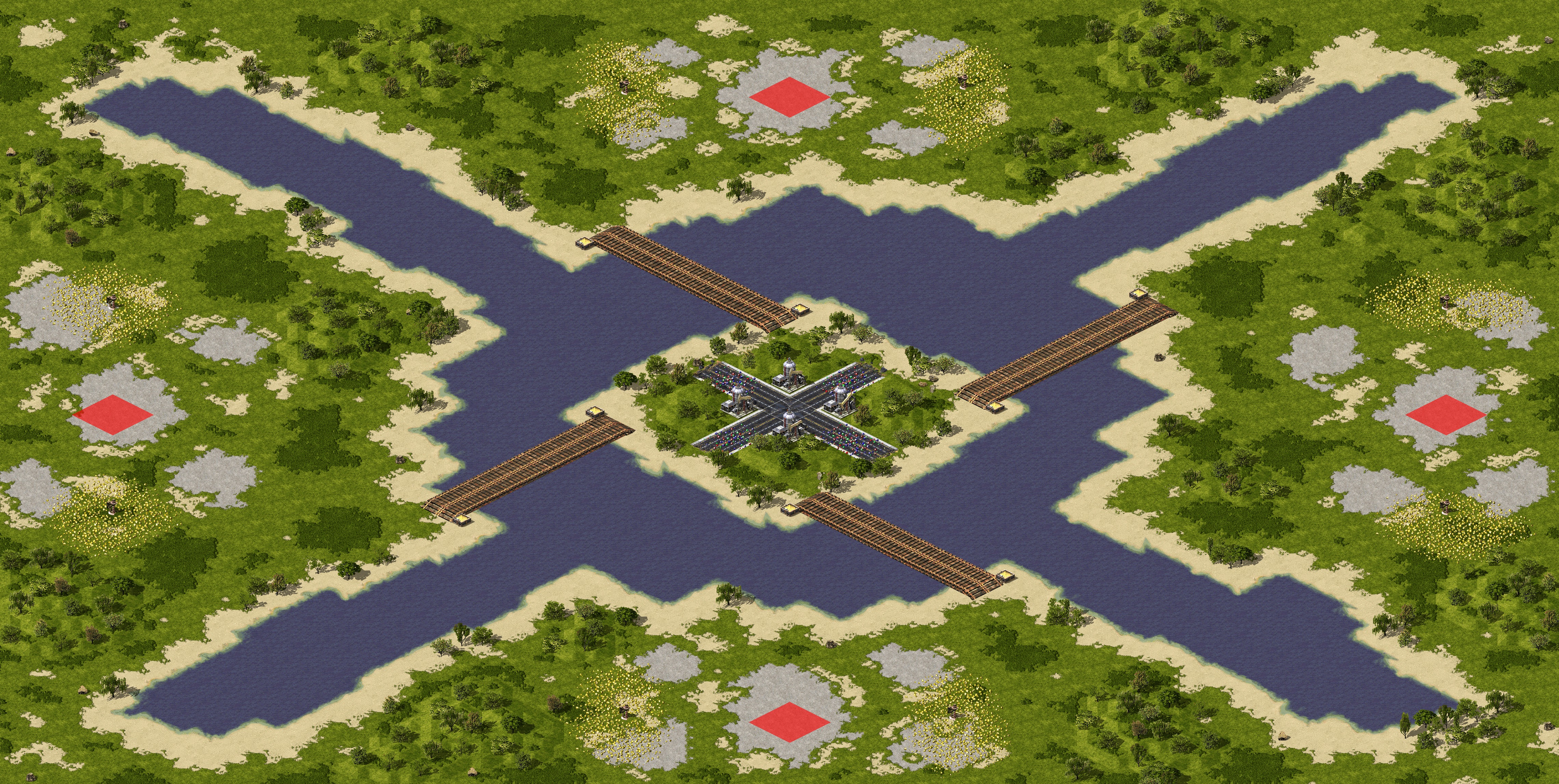 Rendered map: Otter's Revenge